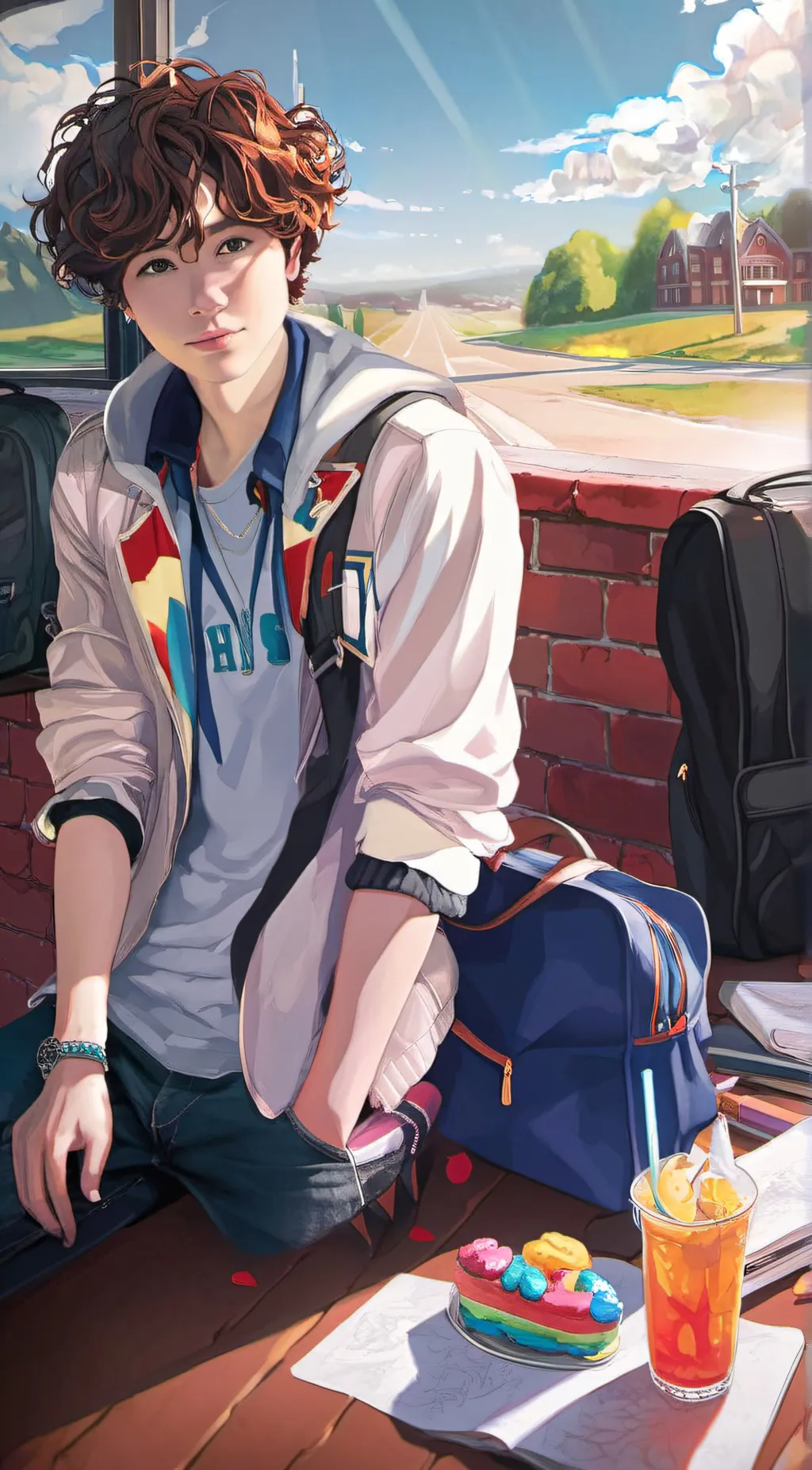 ai character: asher background