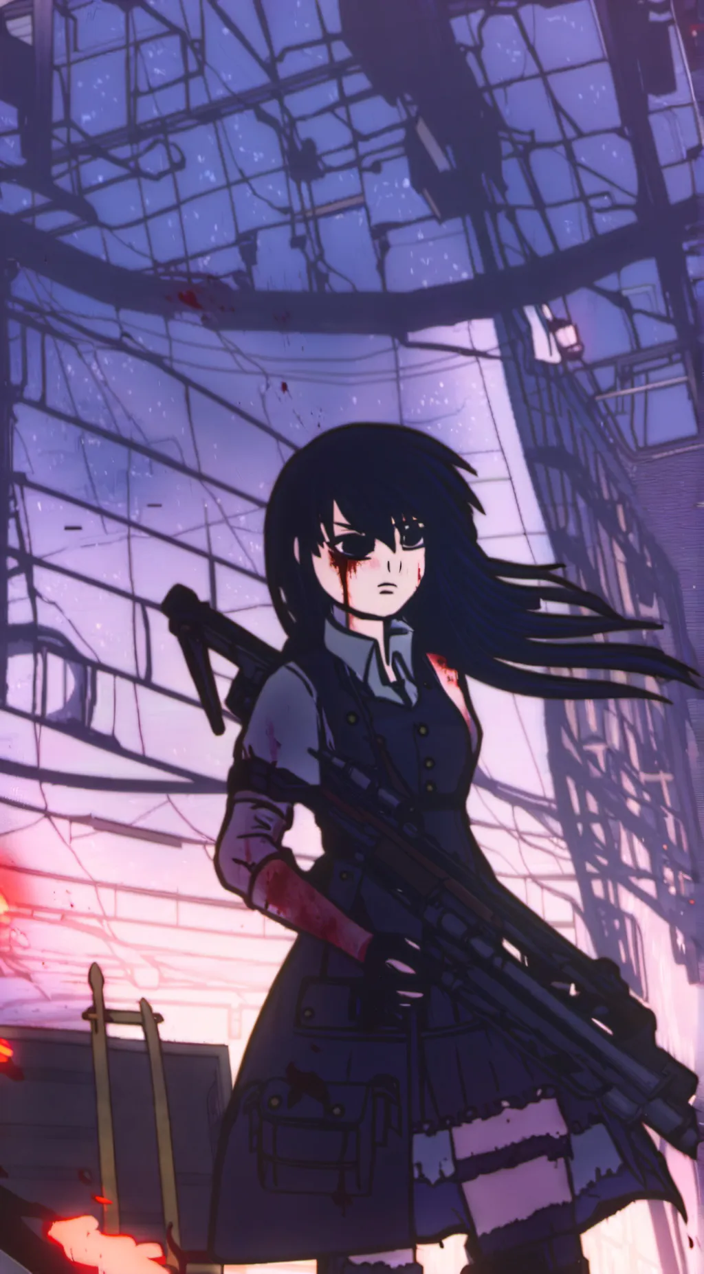 ai character: Ash/Ashlyn  background