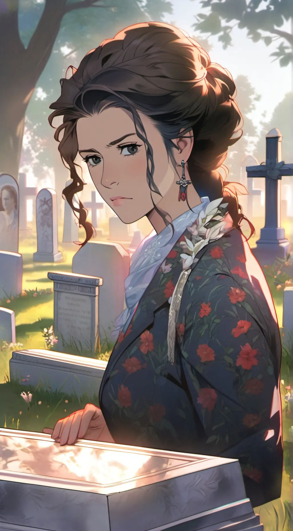 ai character: Cindy you know who background