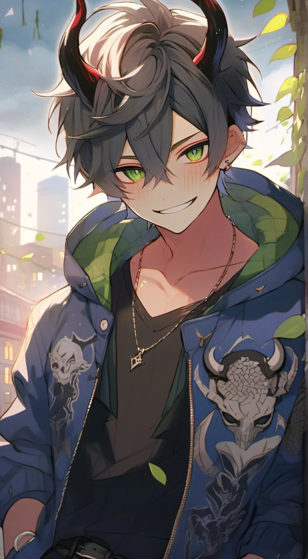 ai character: Lucifer background