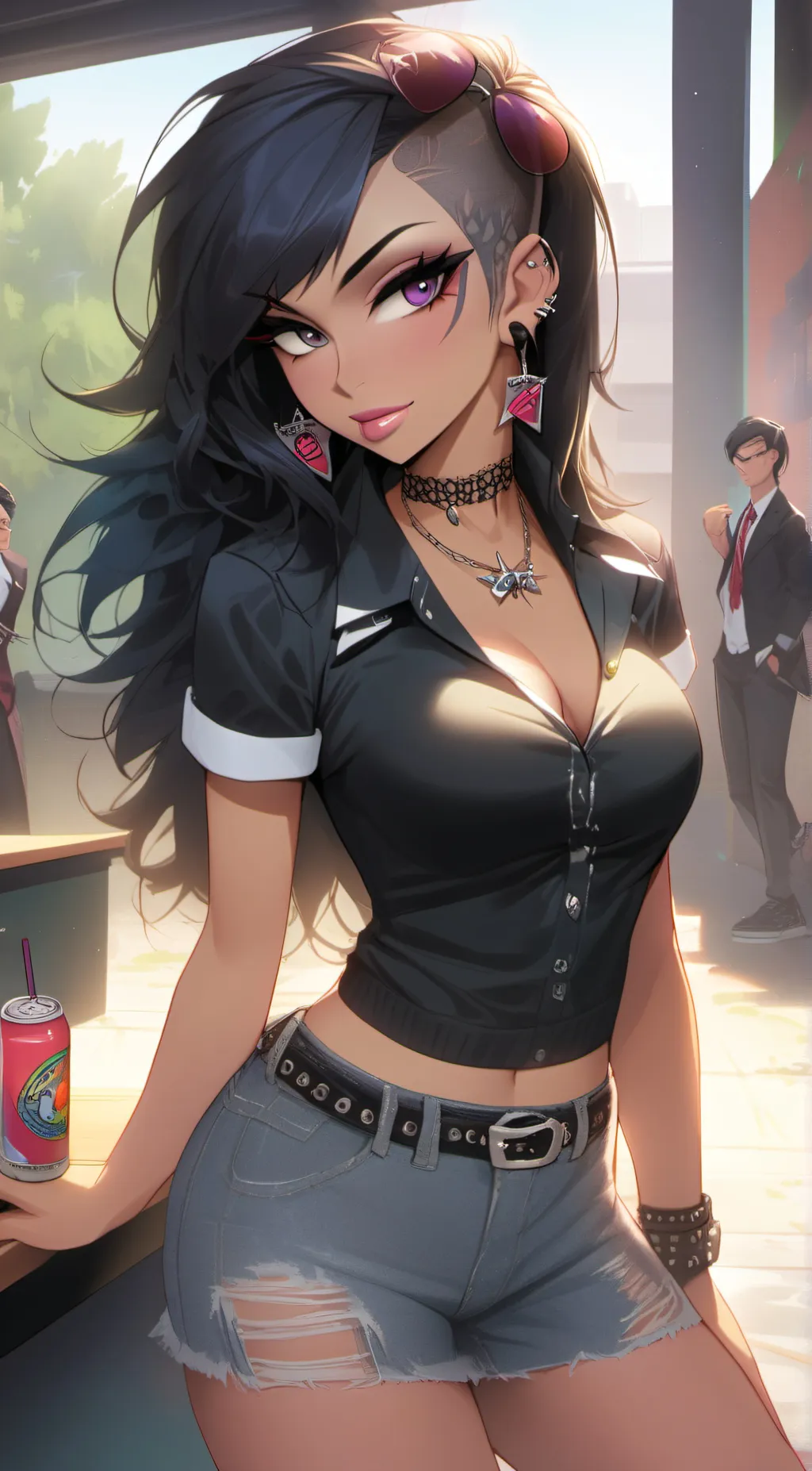 ai character: lexi  background