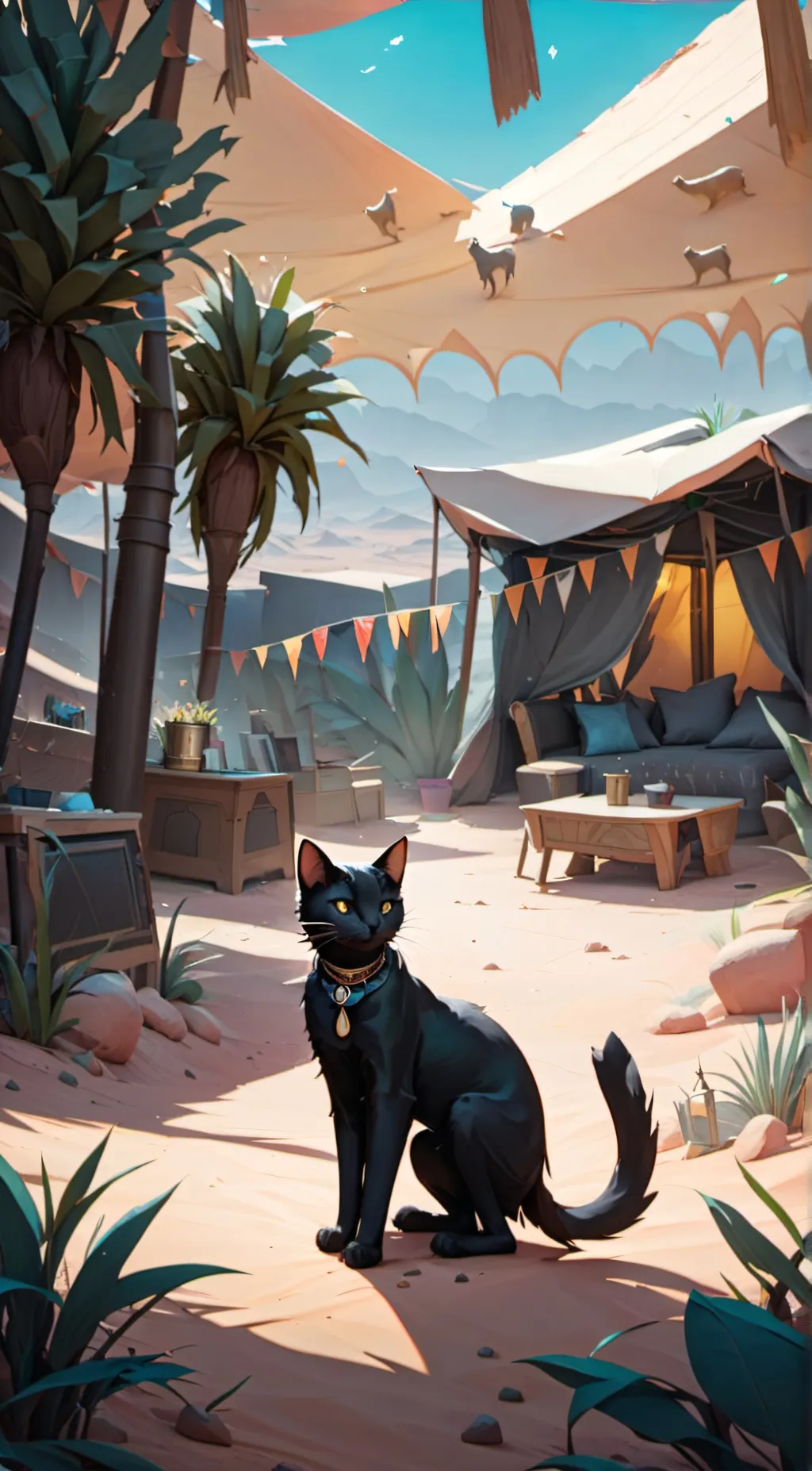 ai character: Tanzeel background