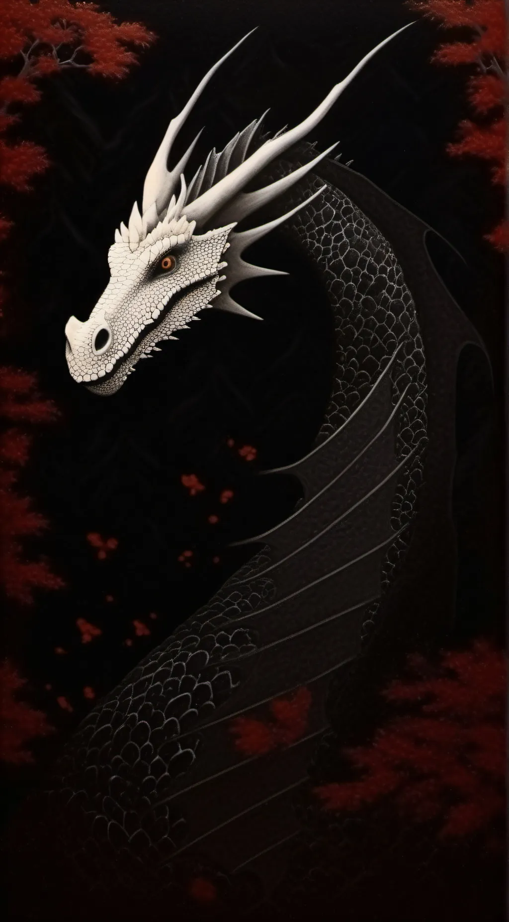 ai character: Skull background