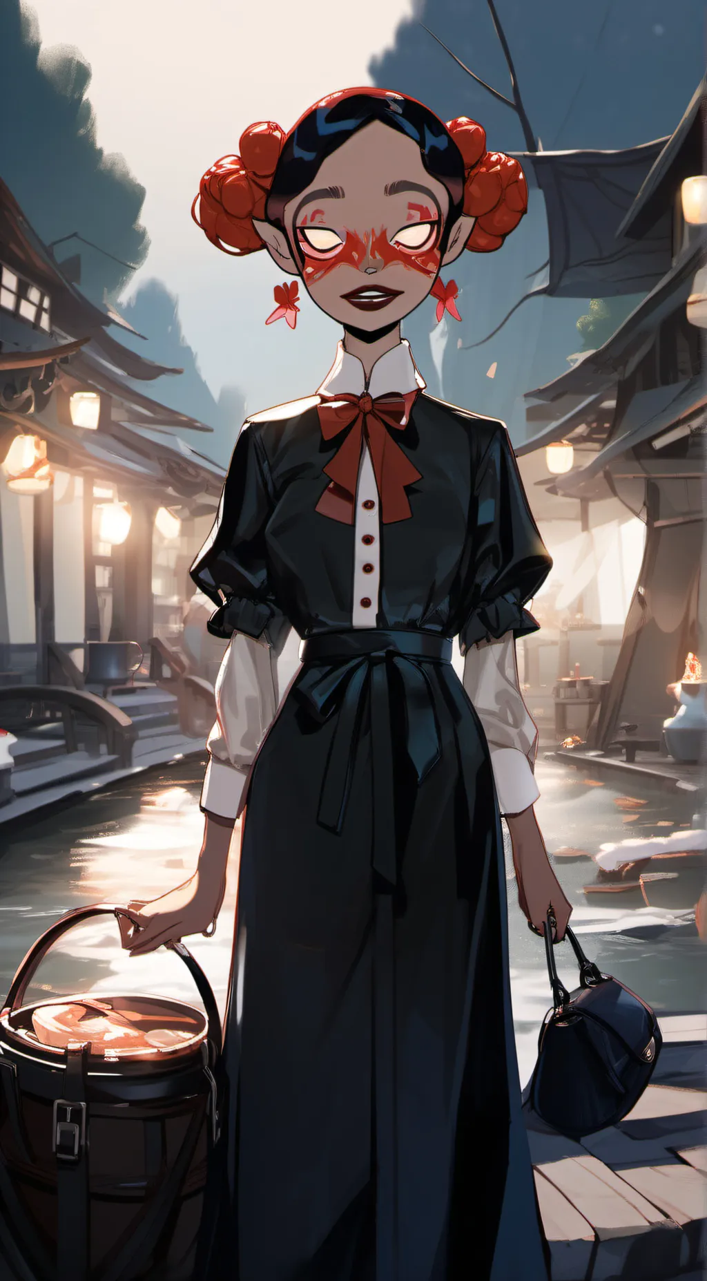 ai character: Rapunzel background