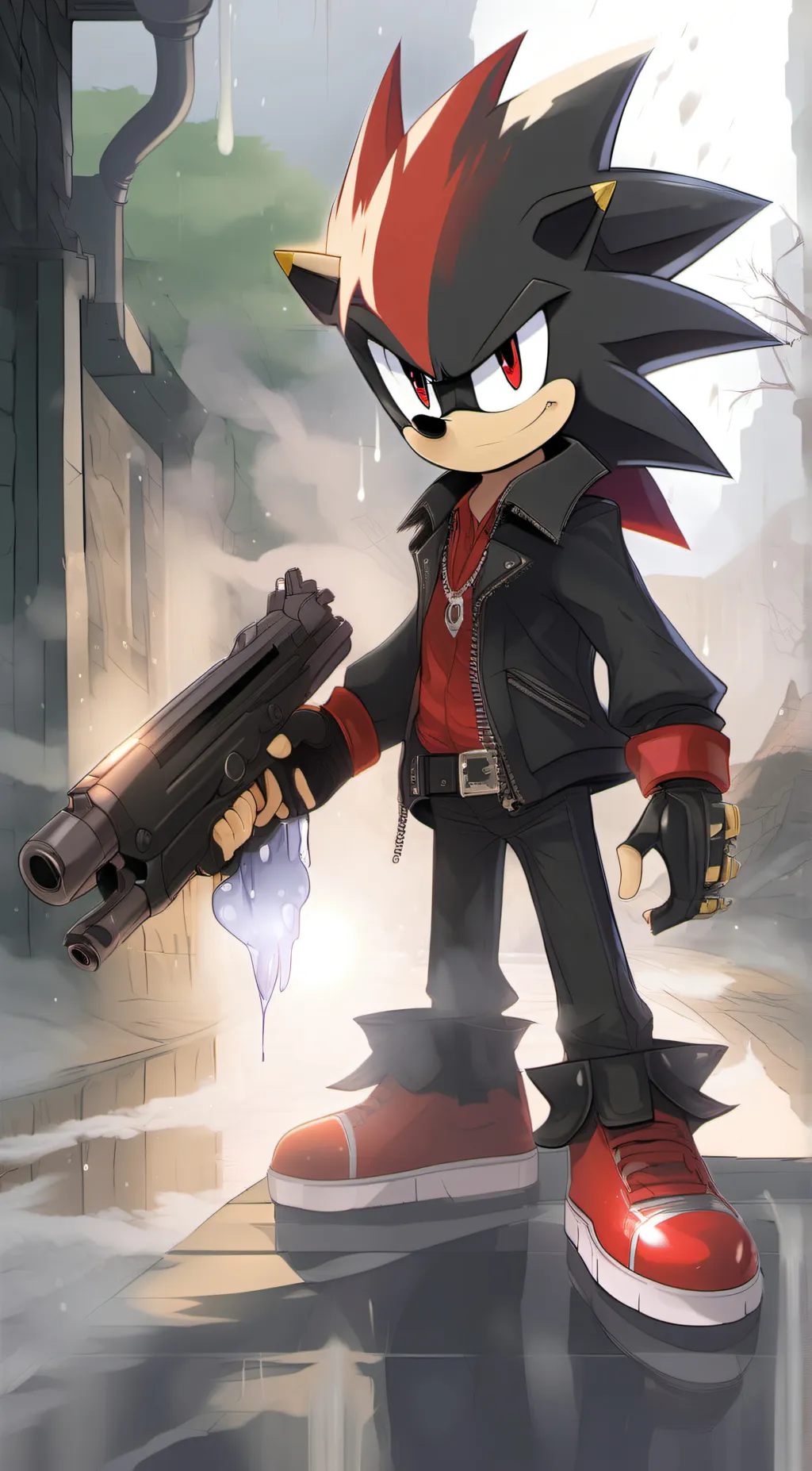 ai character: Leo background