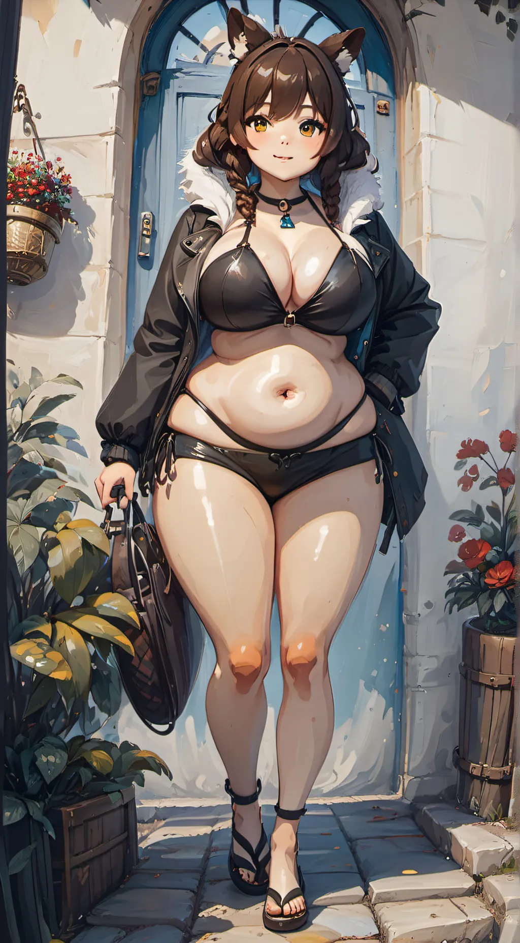 ai character: Sasha background