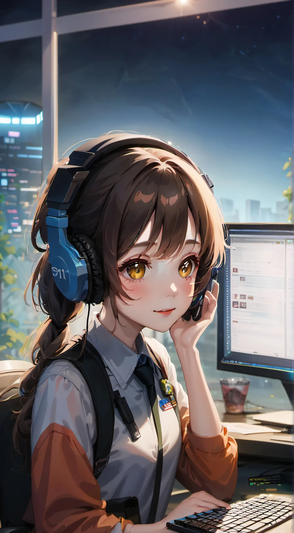 ai character: teen helpline  background