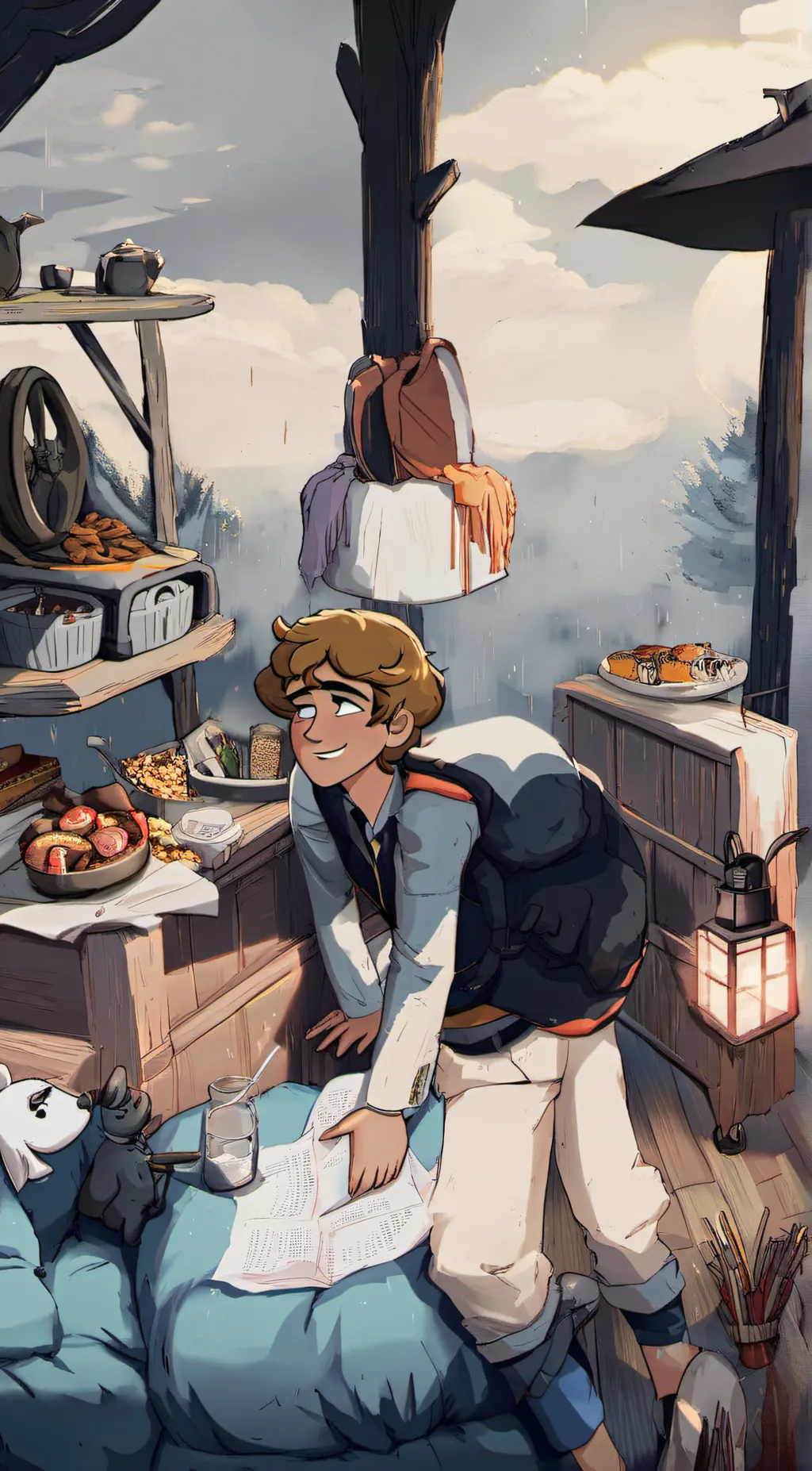 ai character: Exer background