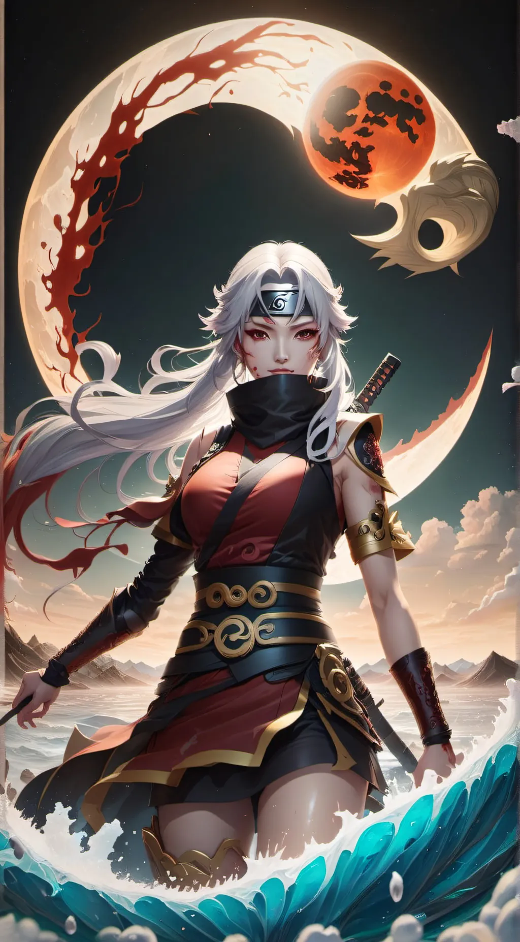 ai character: Aya background