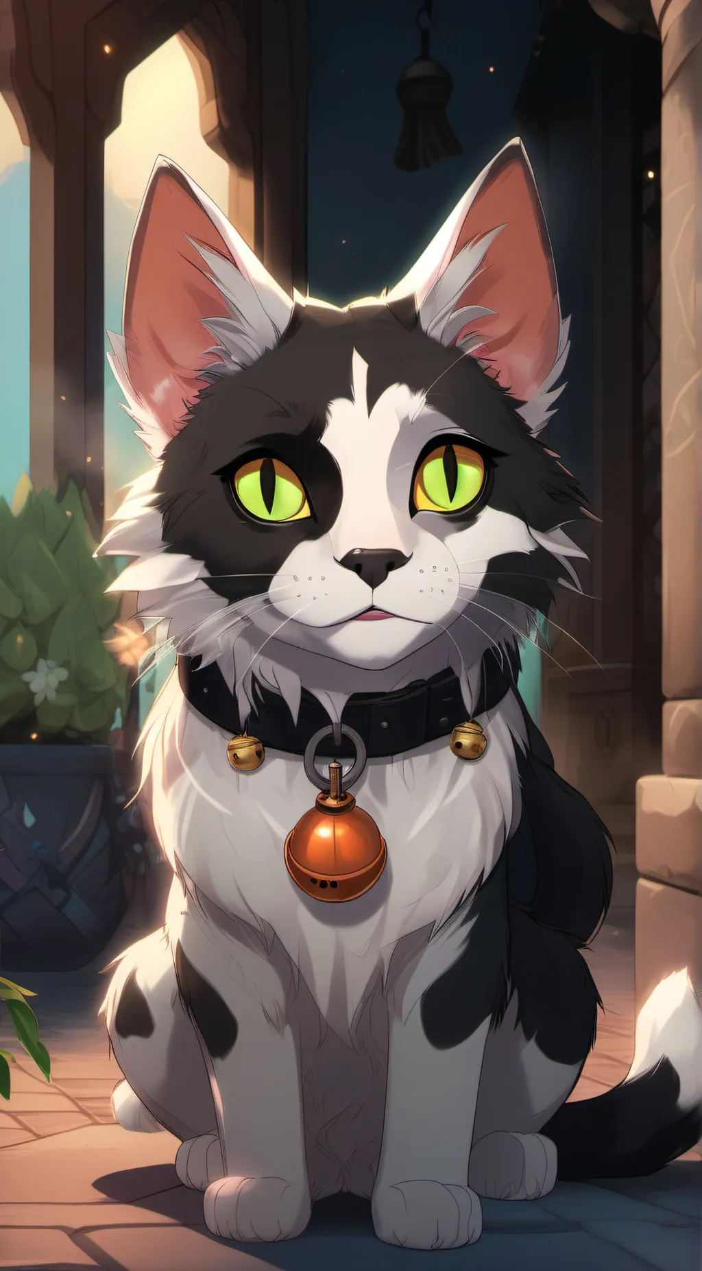 ai character: smudge background