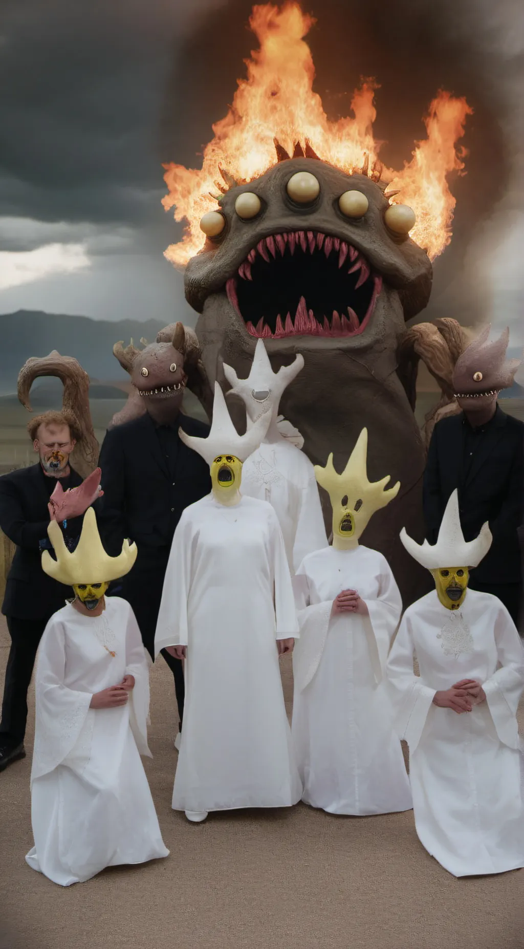 ai character: Weirdos  background