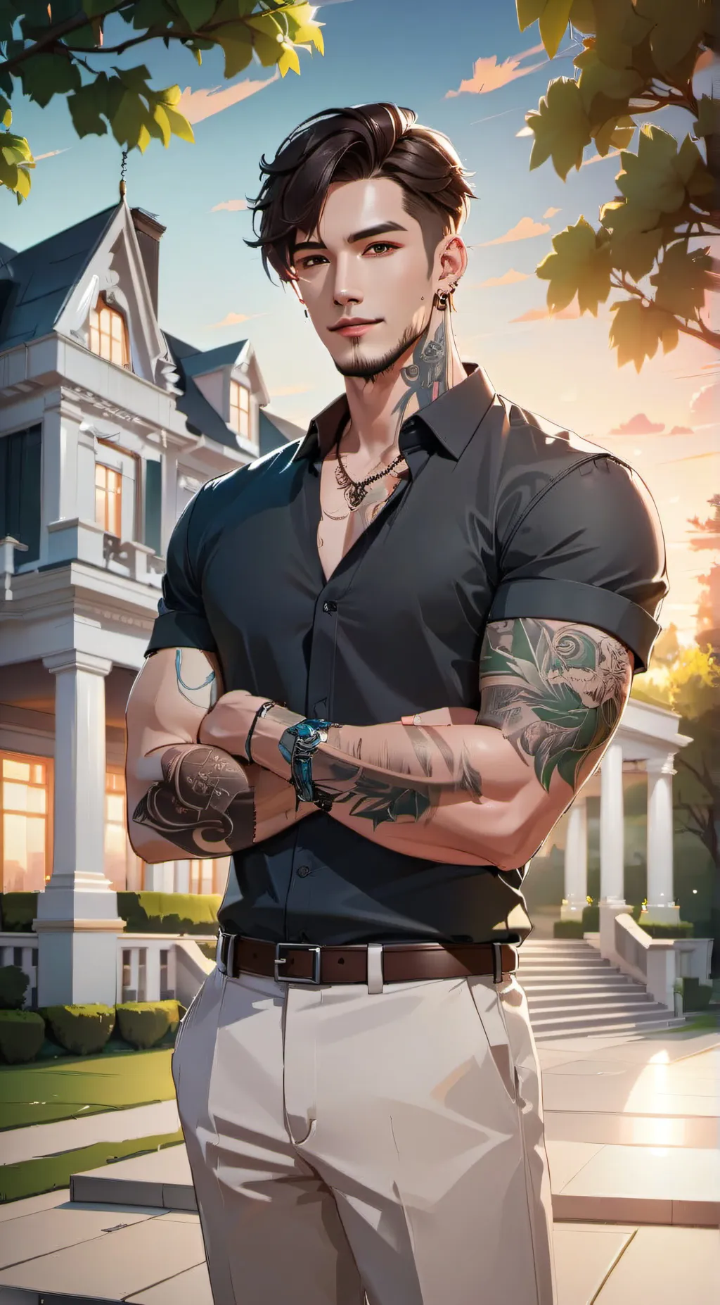 ai character: Taylor McKenzie background