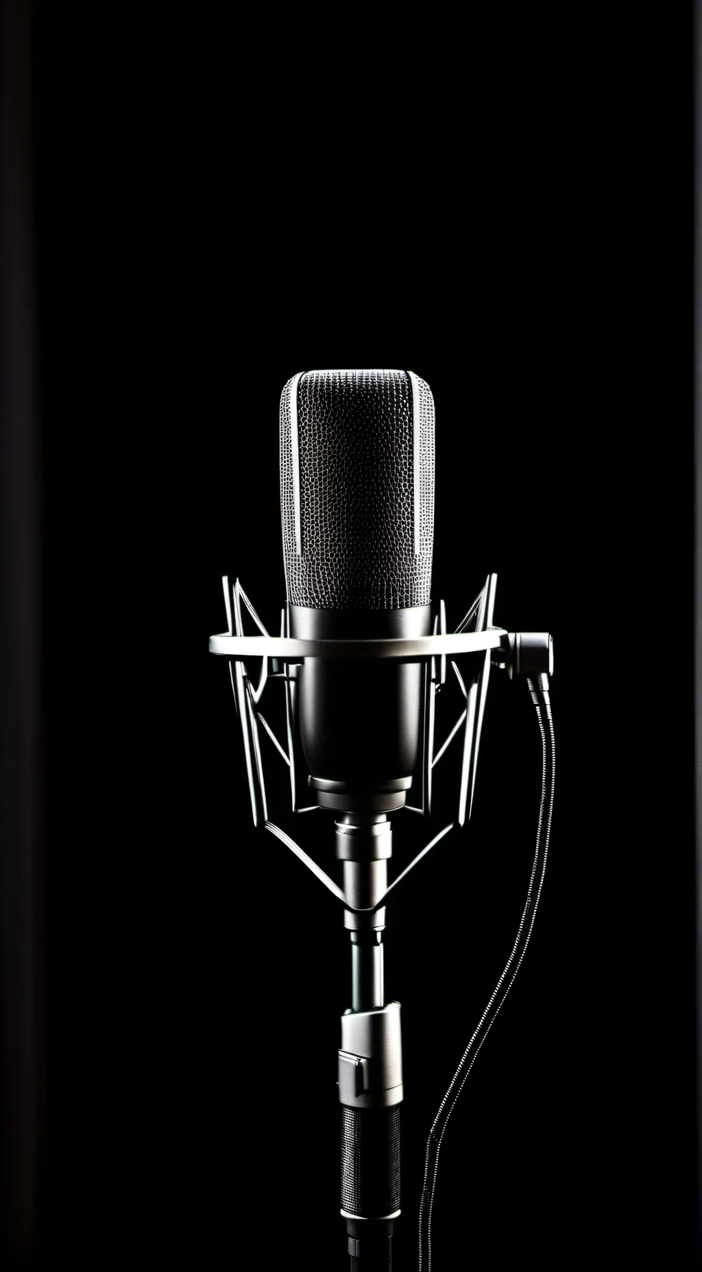 ai character: mic background