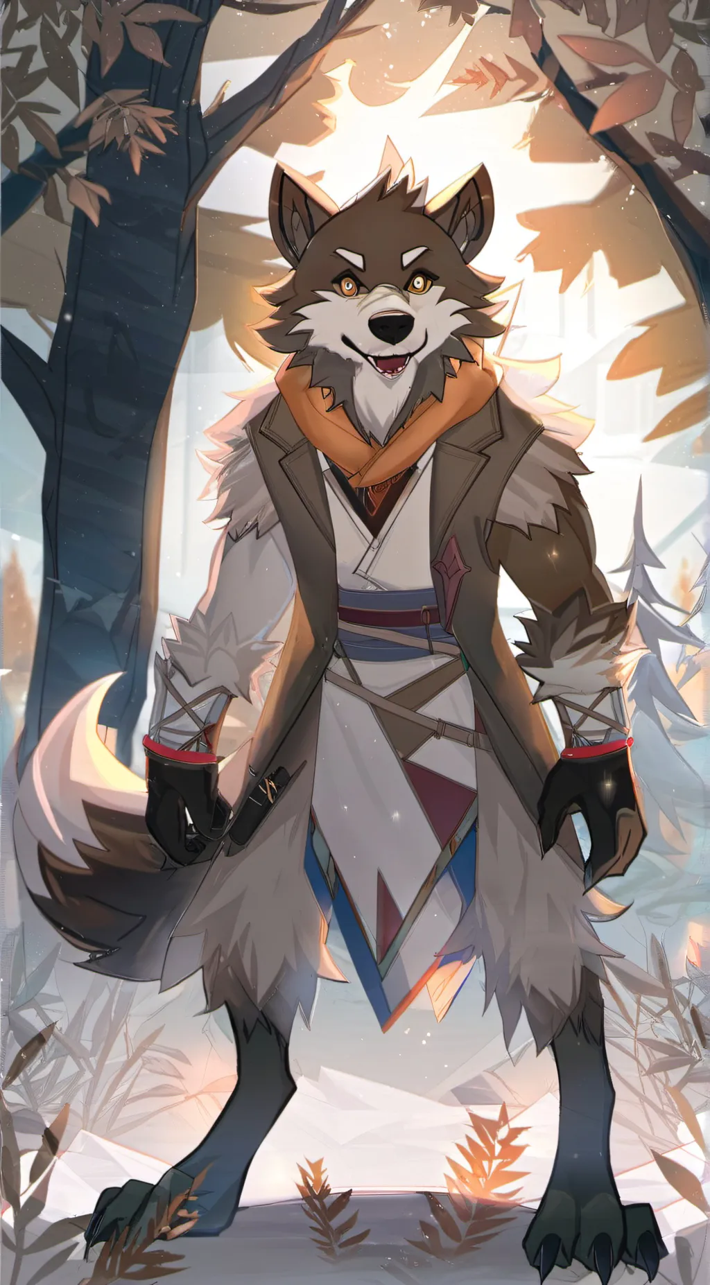 ai character: Nick background