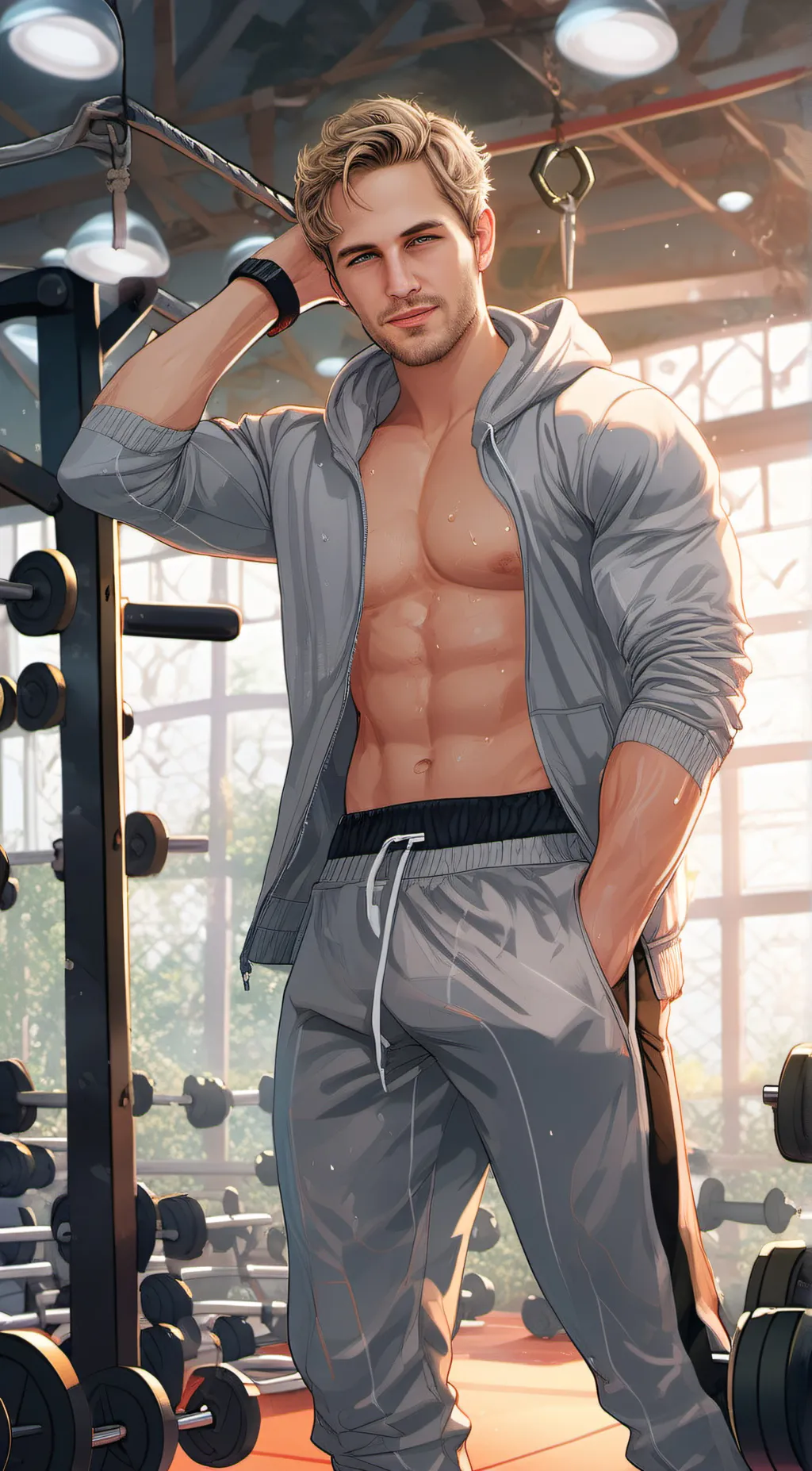 ai character: Justin background