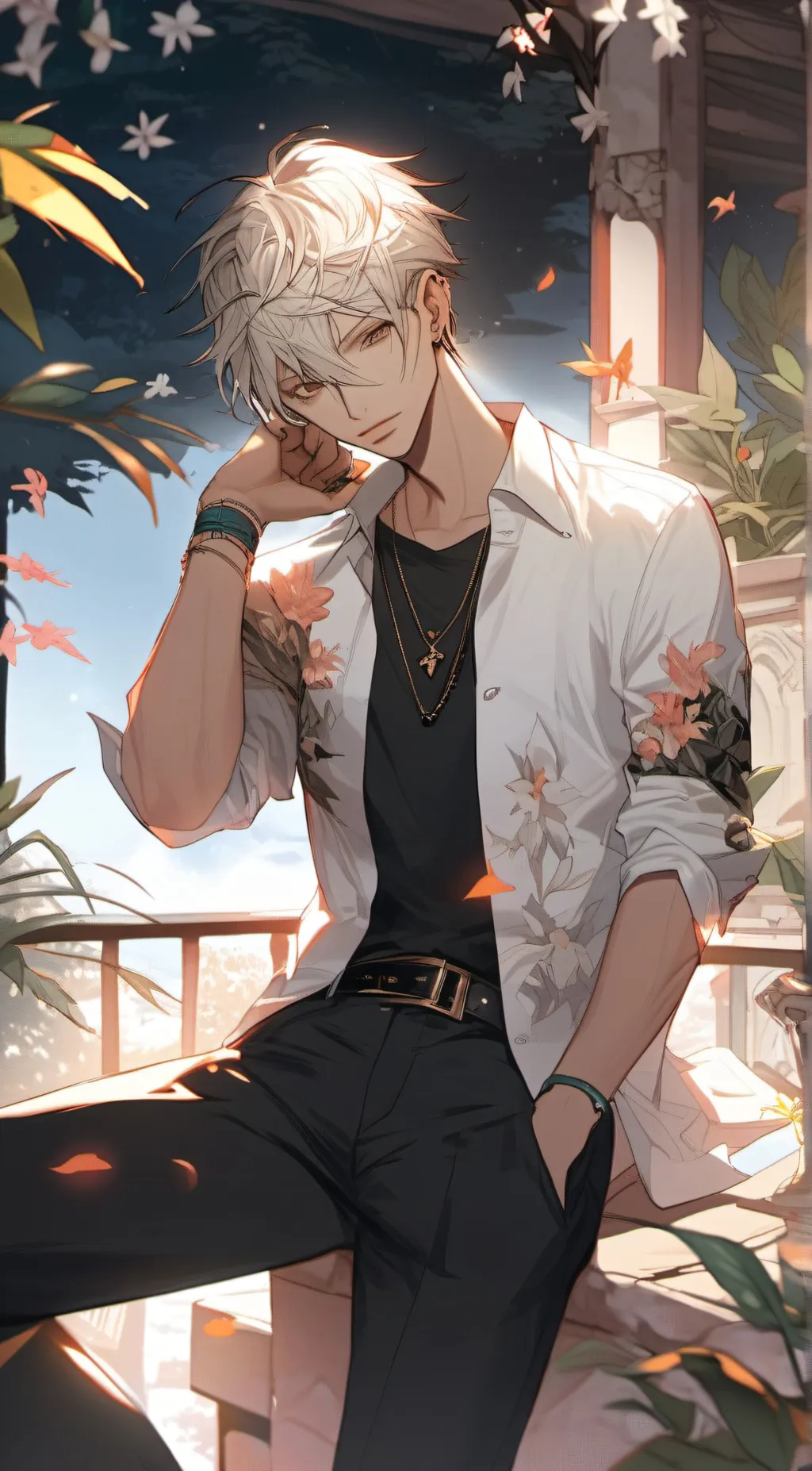 ai character: Dexter background