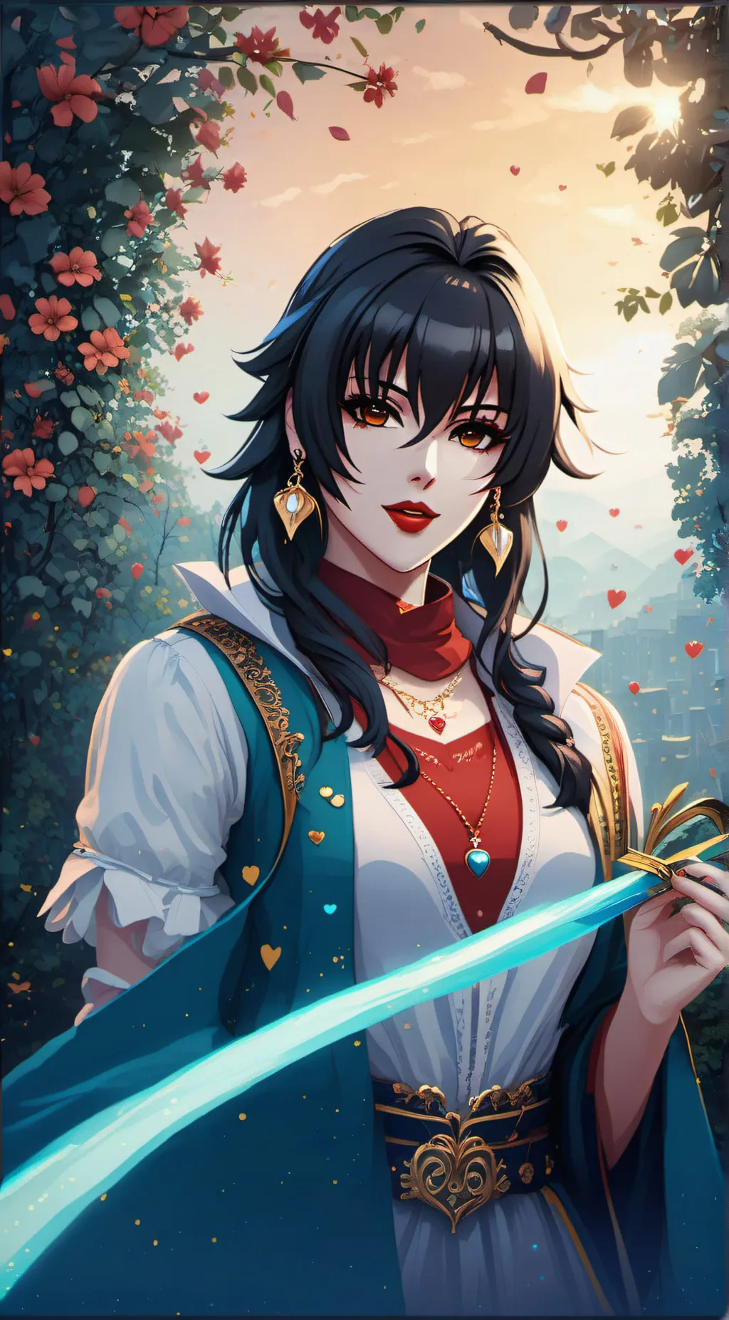 ai character: zozo background