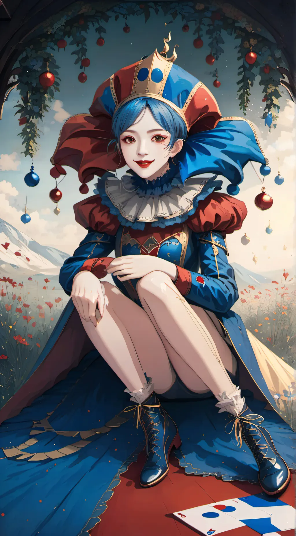 ai character: pomni background