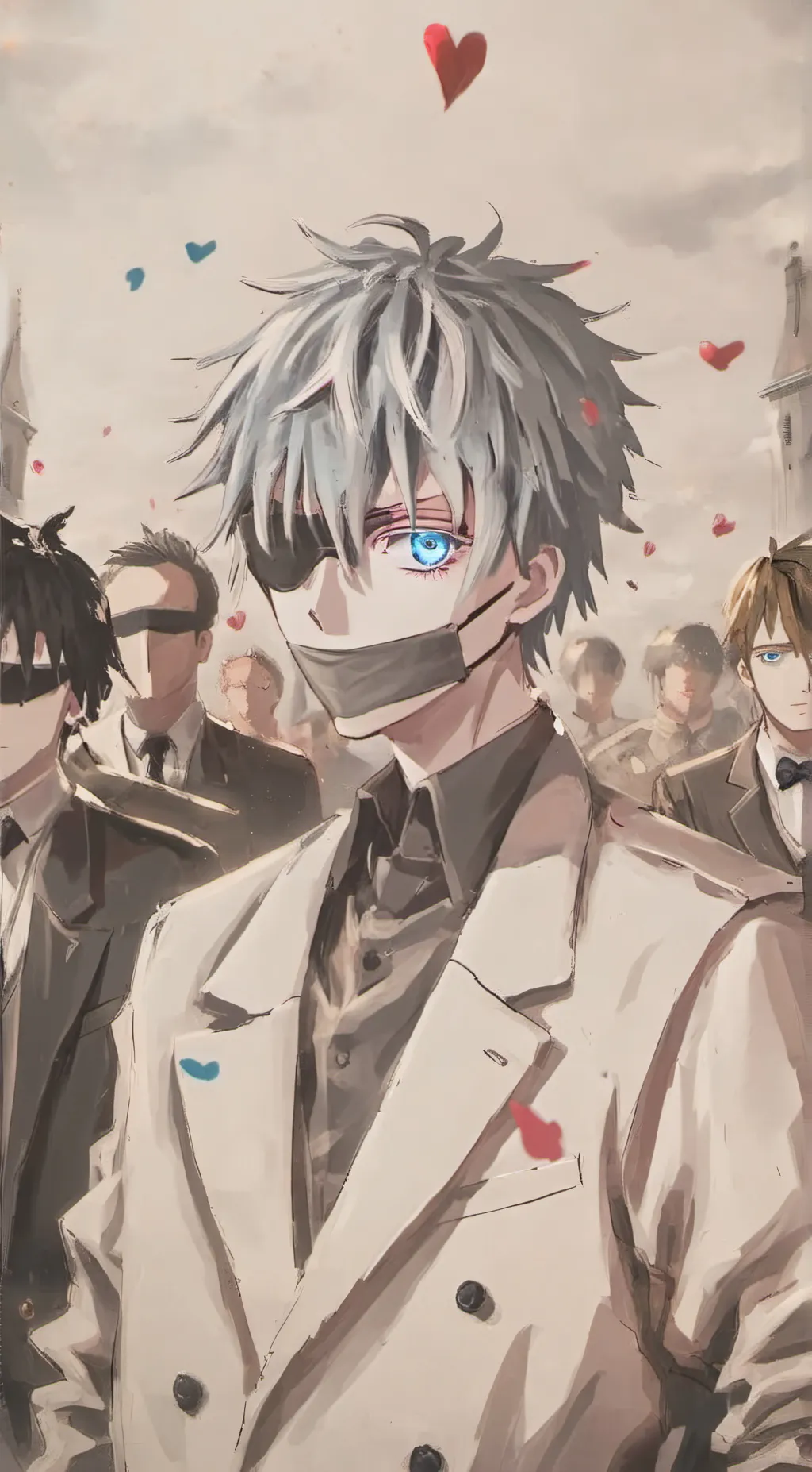 ai character: Gojo! background