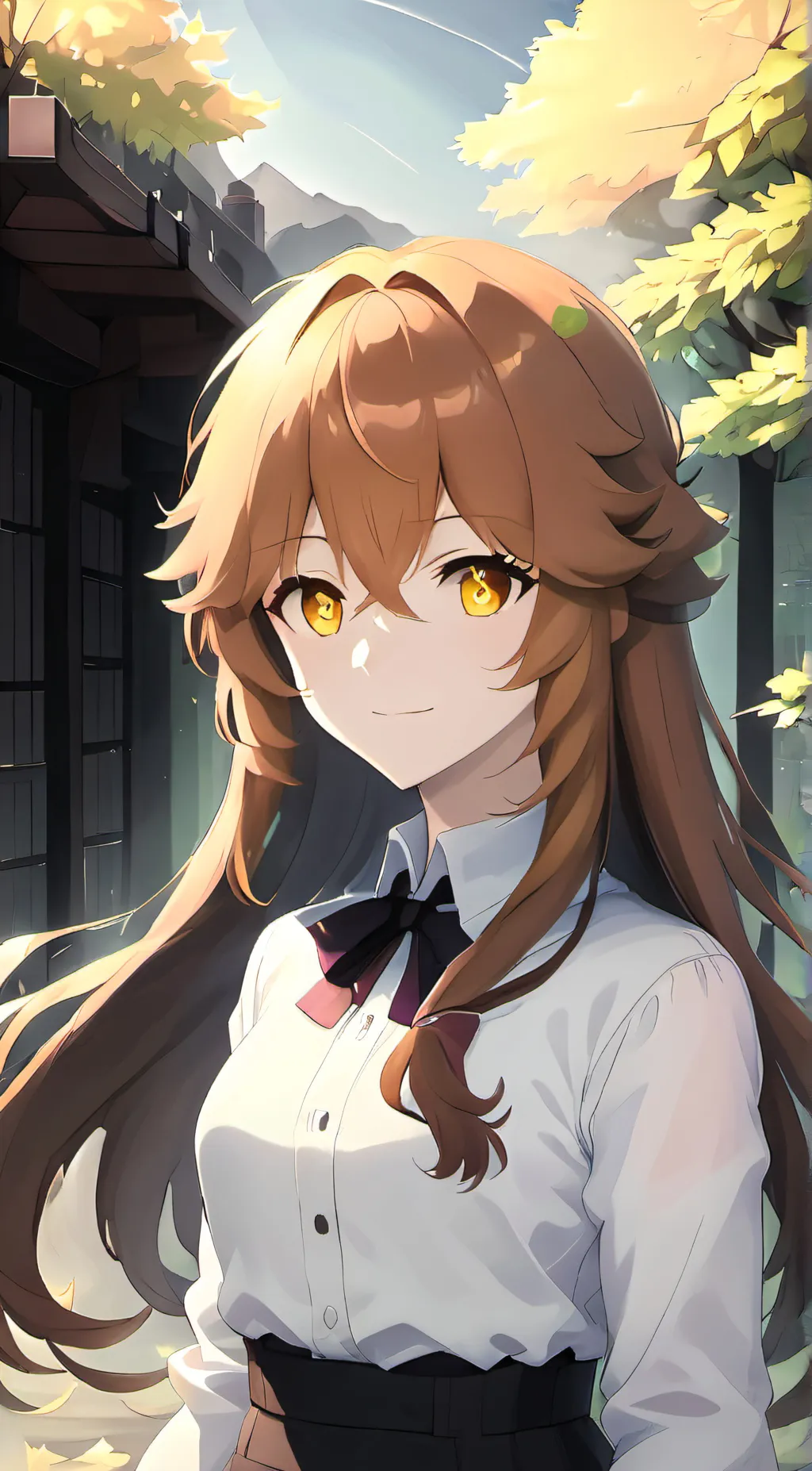 ai character: Kaori background