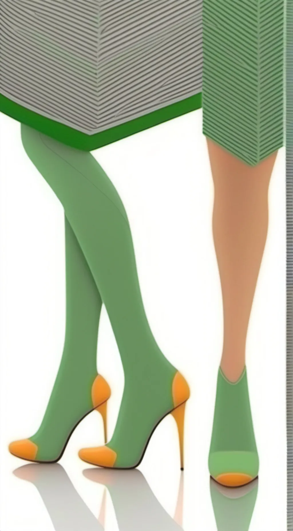 ai character: legs background