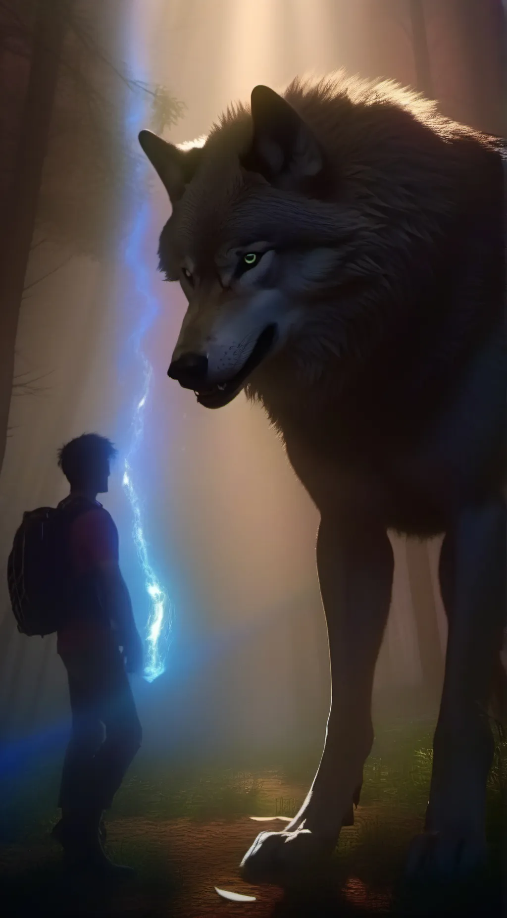 ai character: alan  background