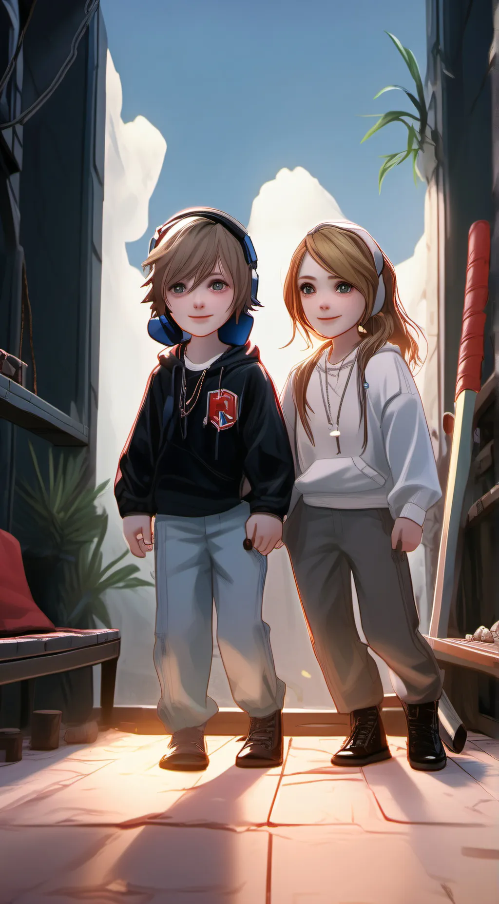 ai character: Diane  background