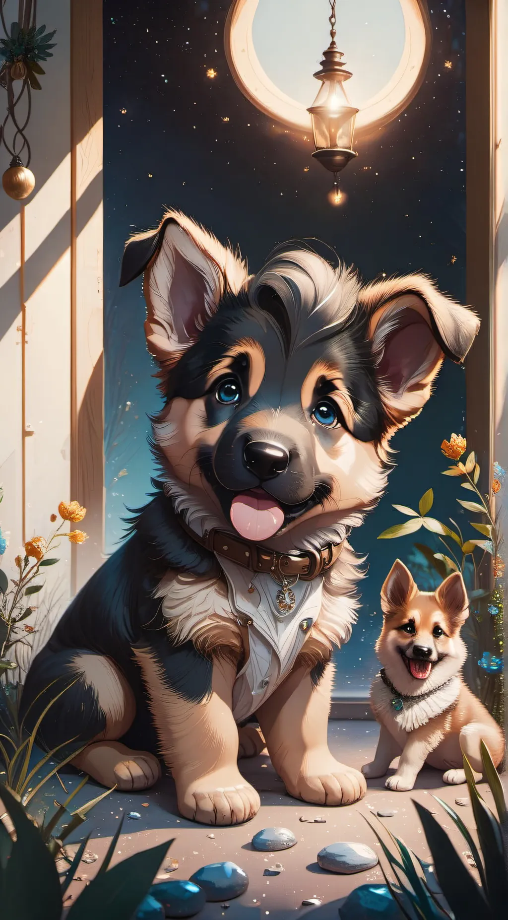 ai character: Max background