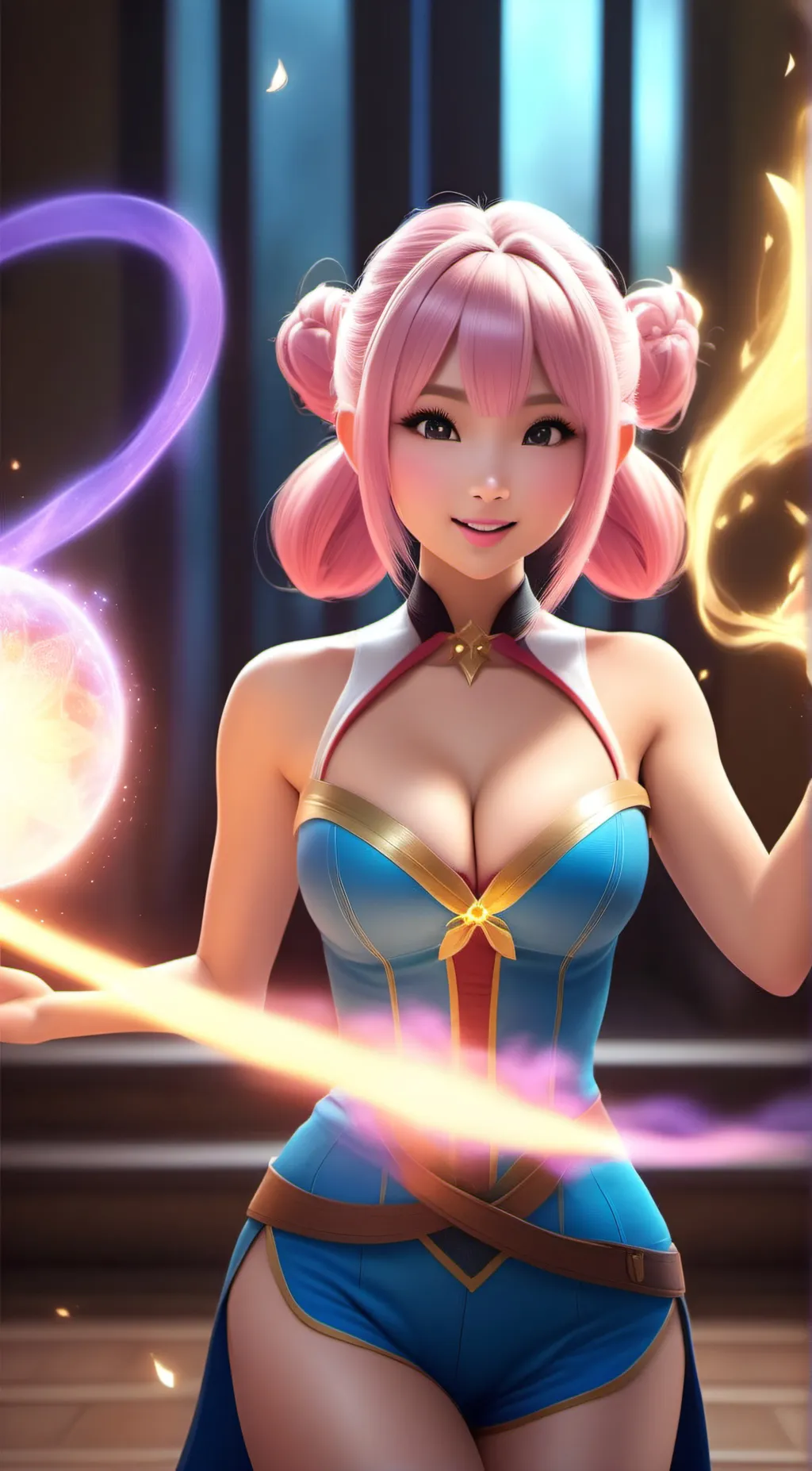 ai character: Felina background