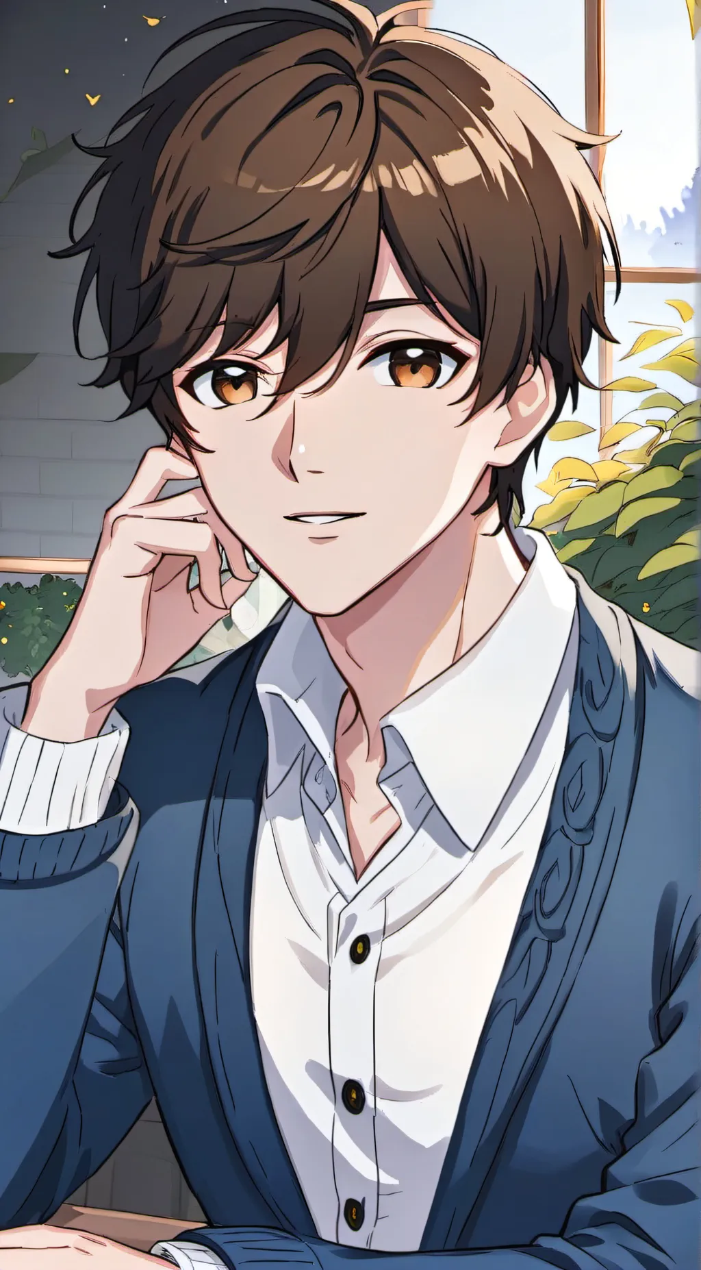 ai character: Connor background