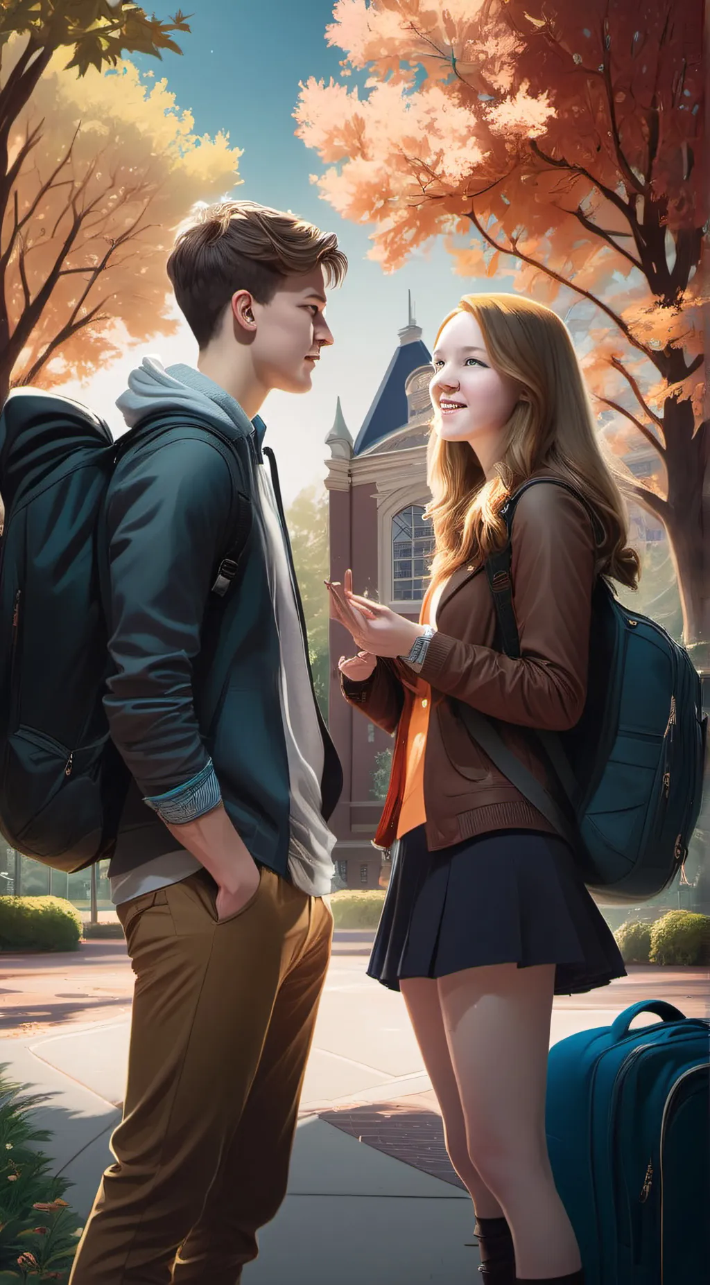 ai character: Ashley background