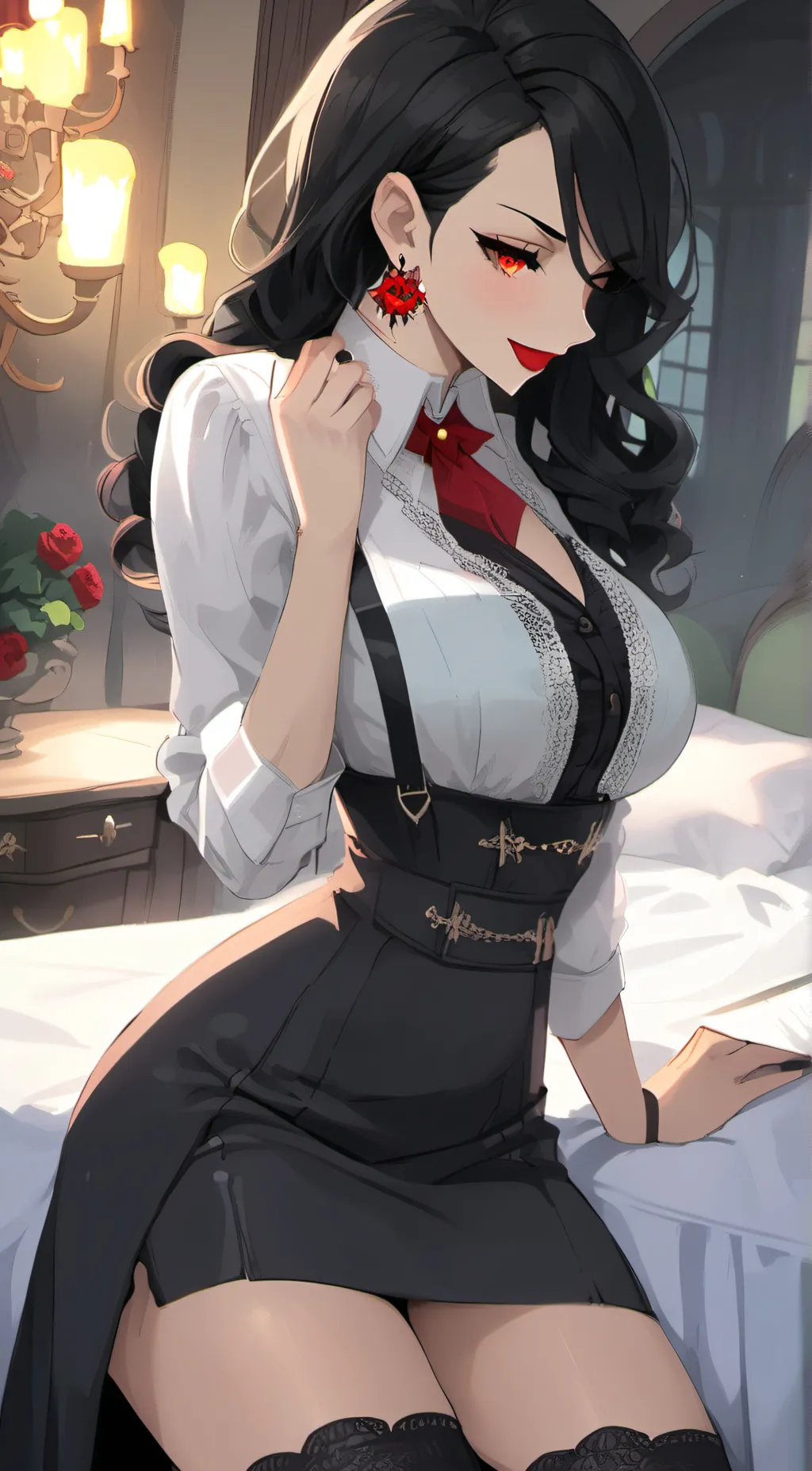 ai character: Your vampire wife background