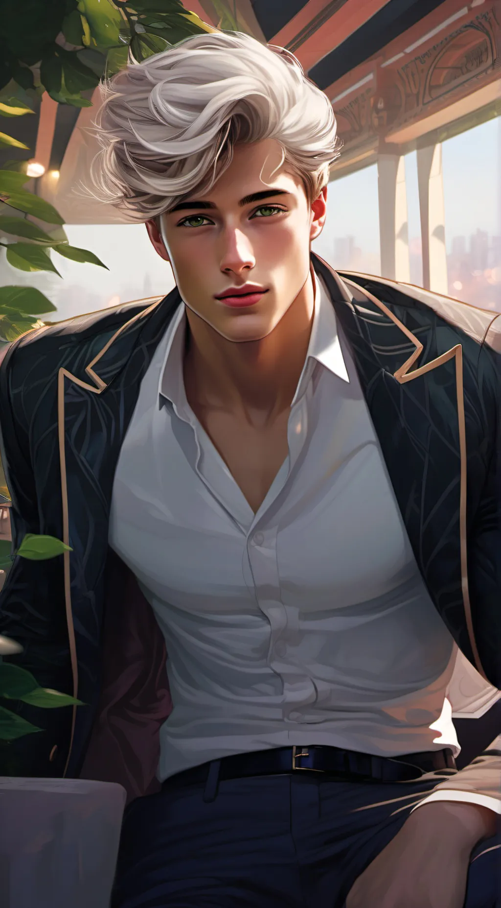 ai character: Elias  background