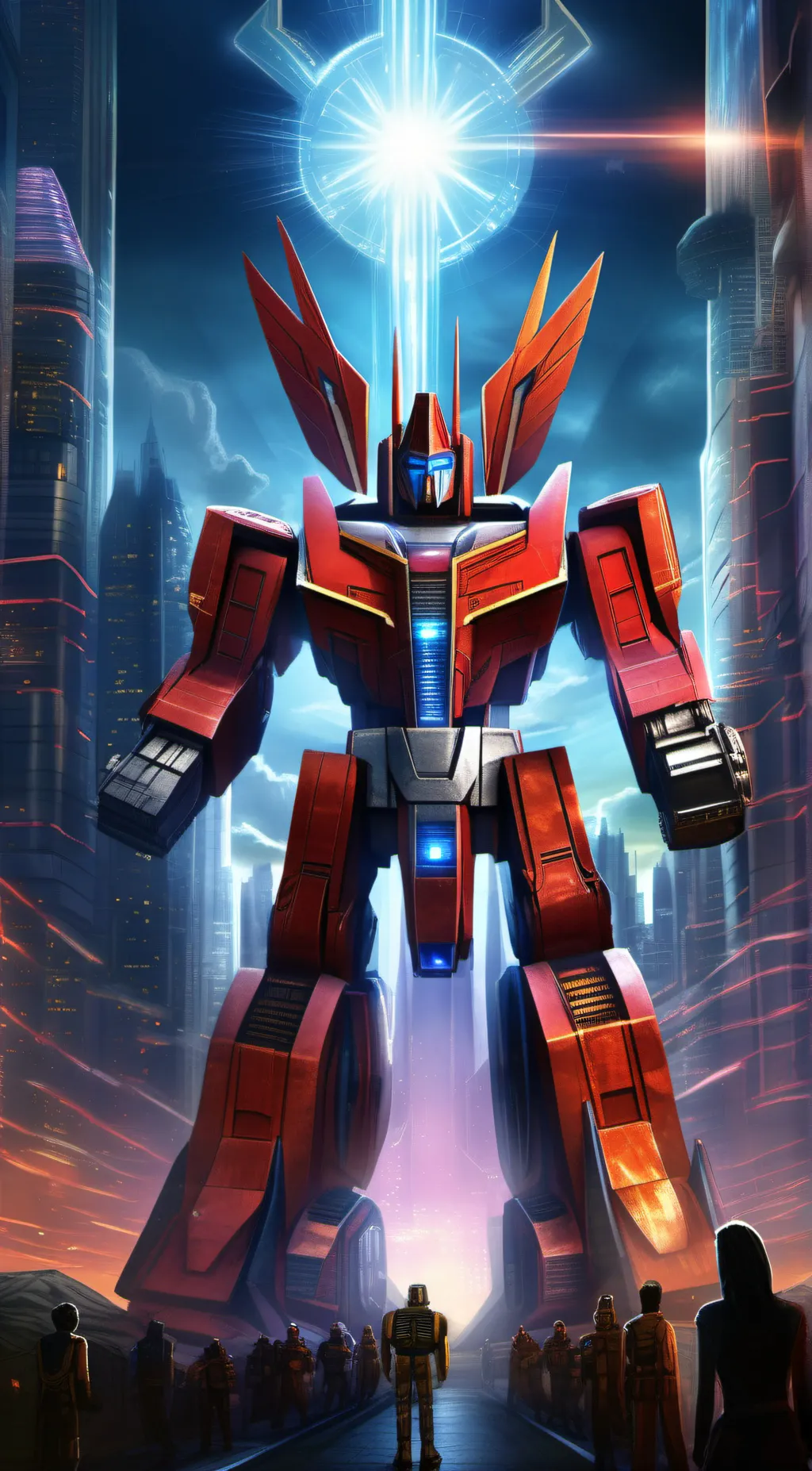 ai character: Cybertron background