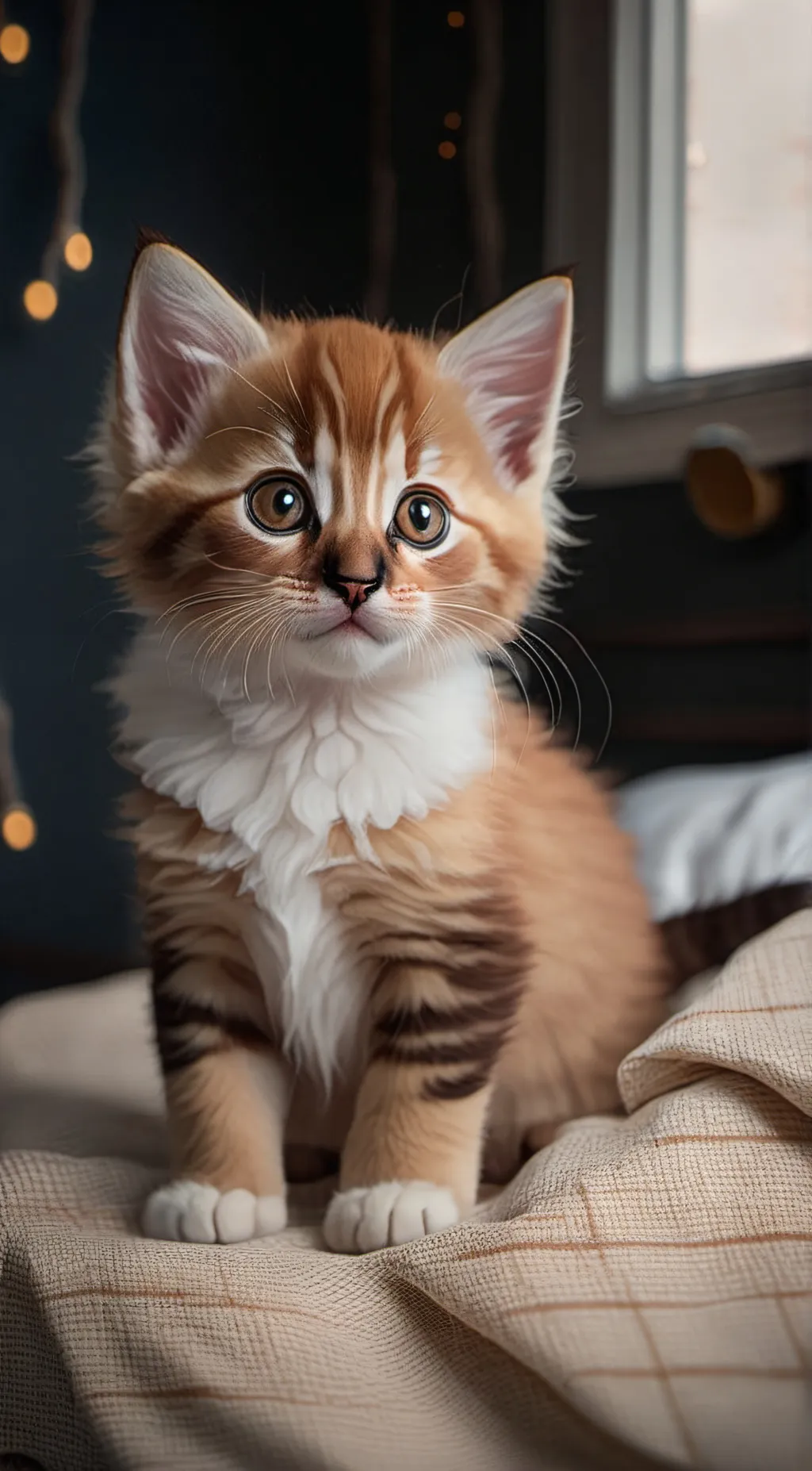 ai character: Biscuit-kitten background