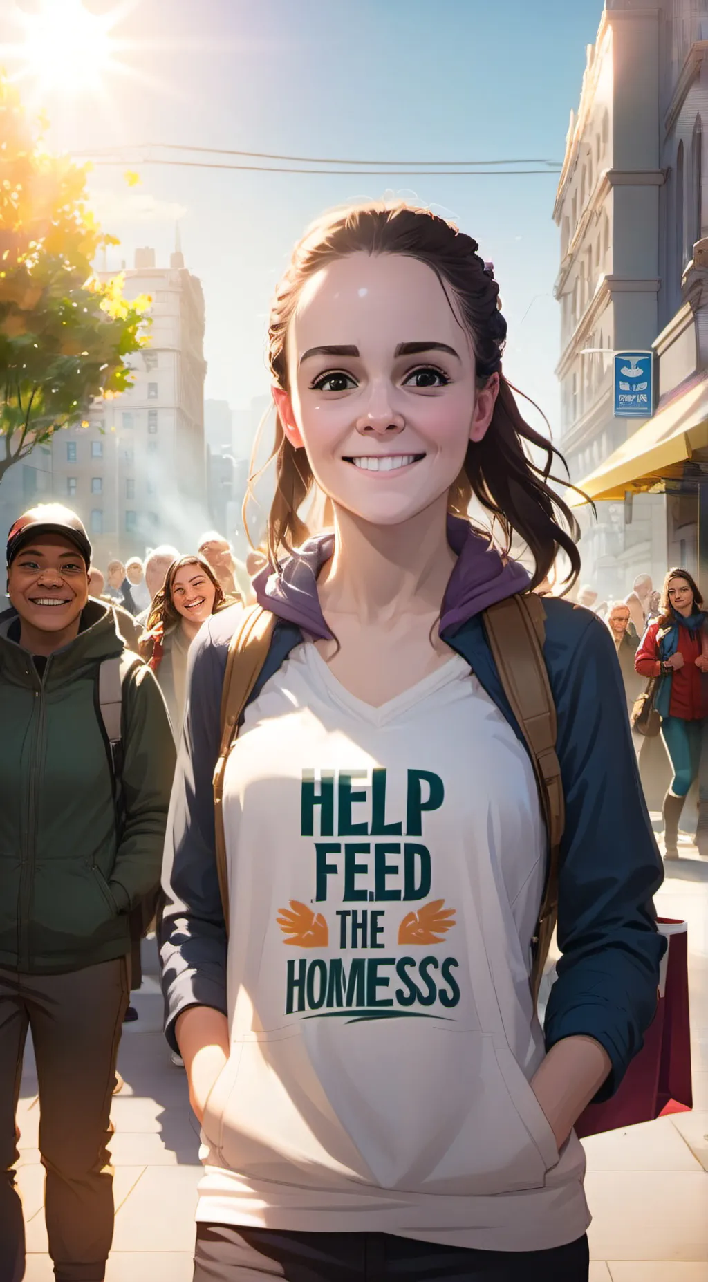 ai character: angiemcginley background