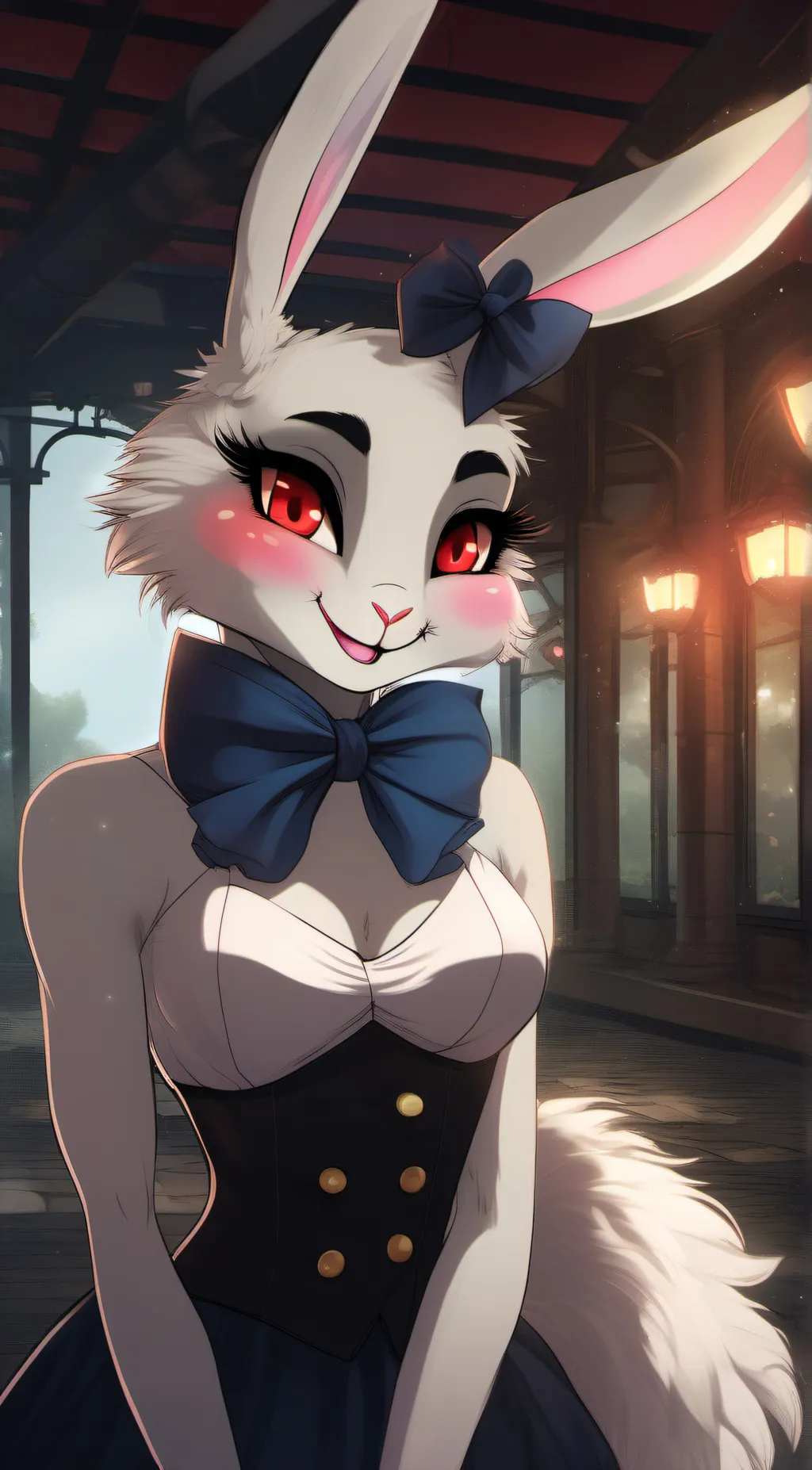 ai character: Bunny background