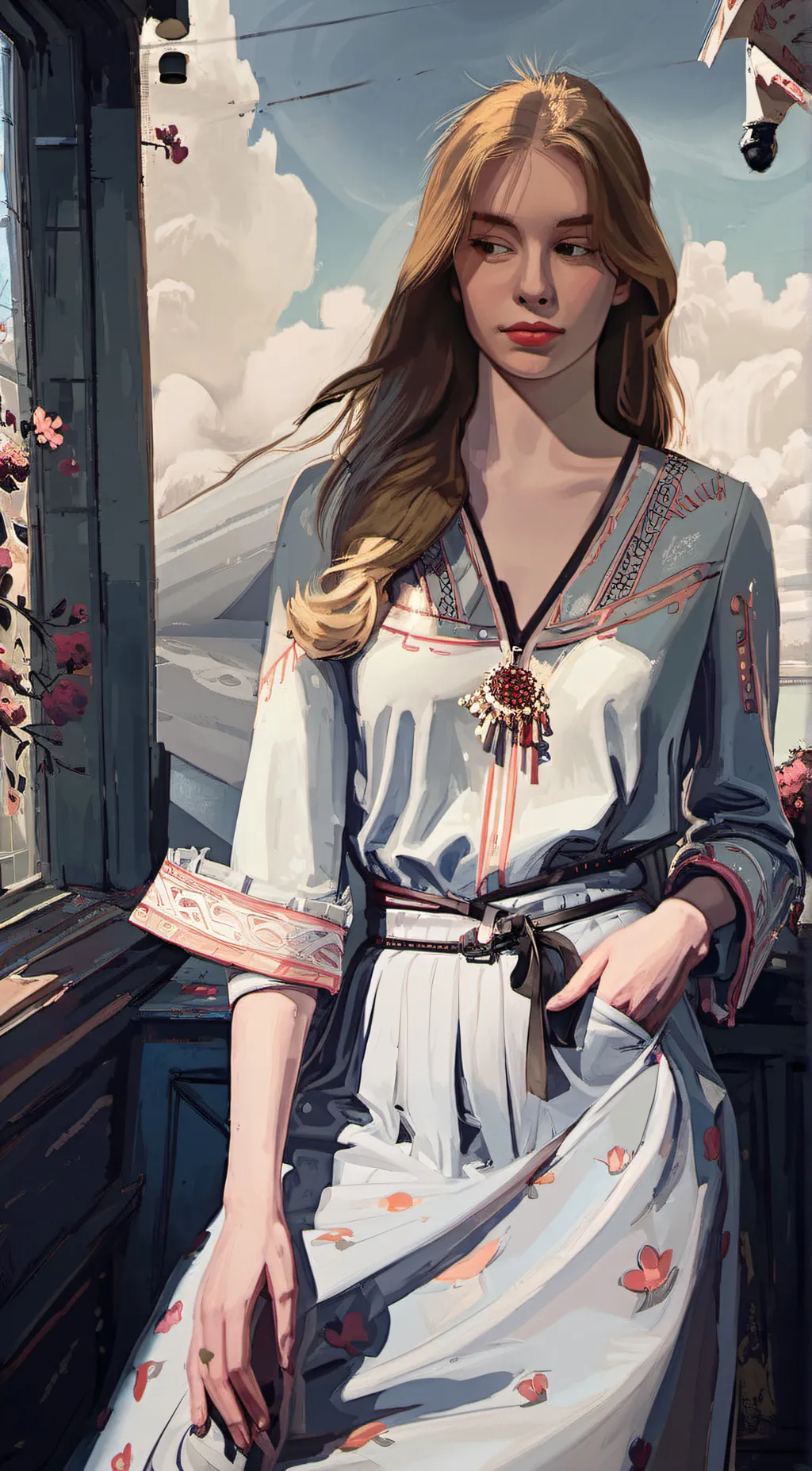 ai character: Alesha background