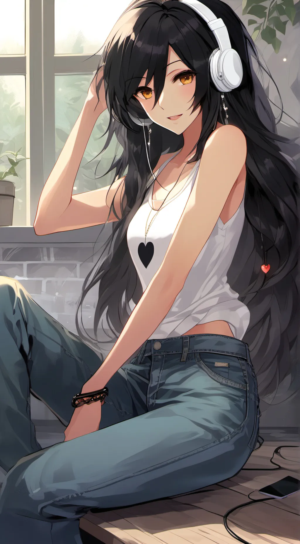 ai character: Rya background