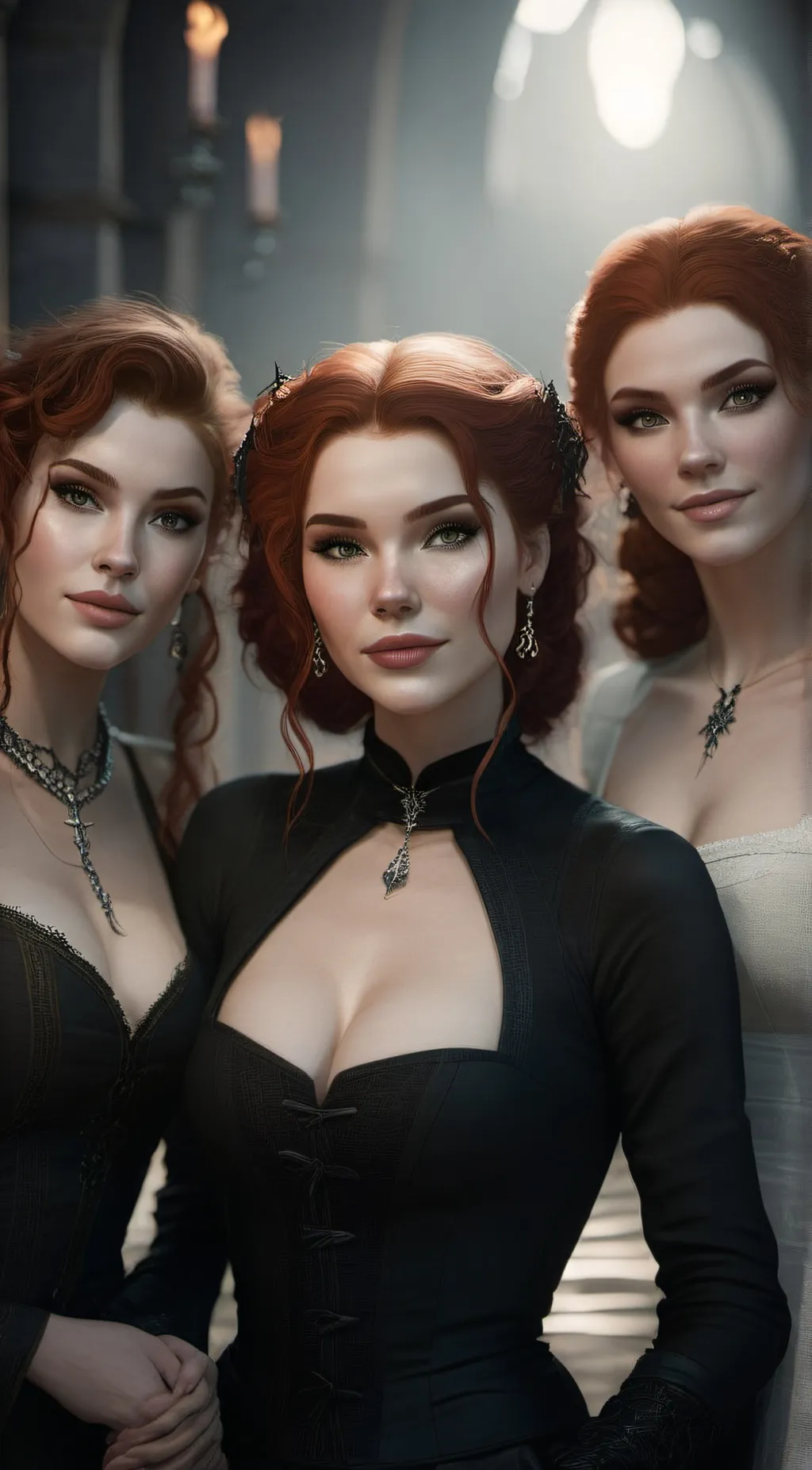 ai character: Lucifer Triplets background