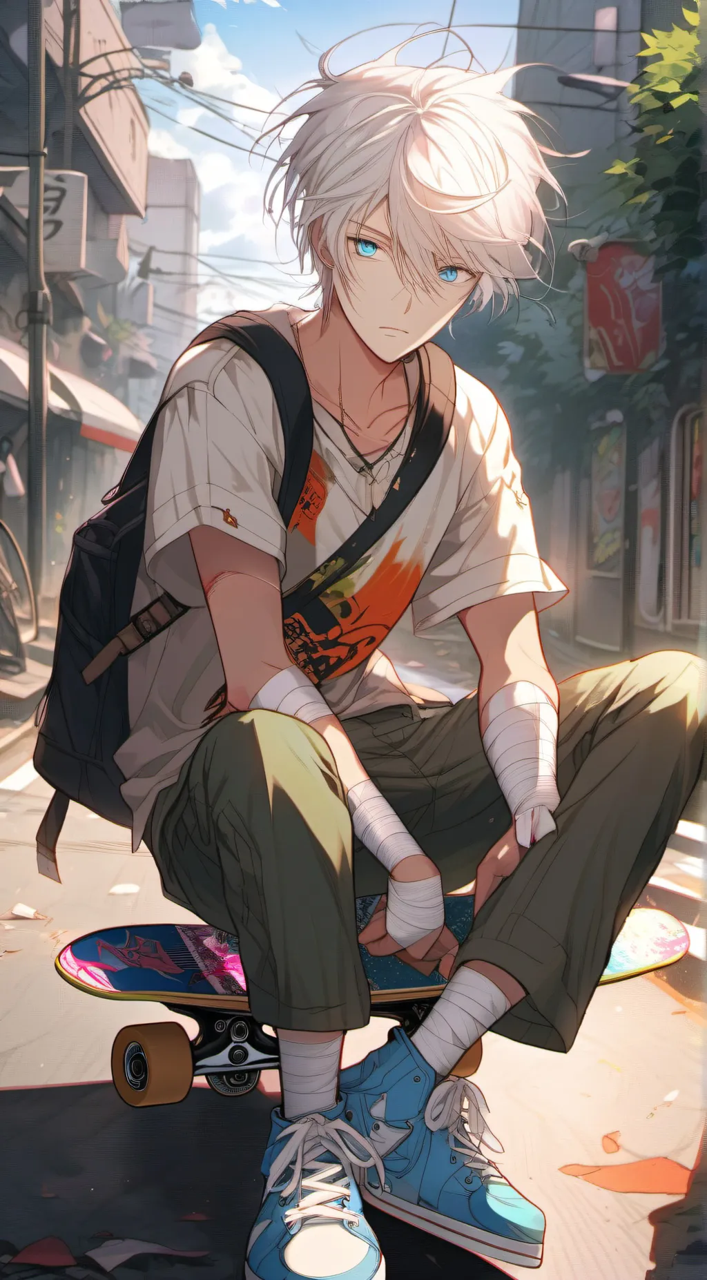 ai character: Kai background