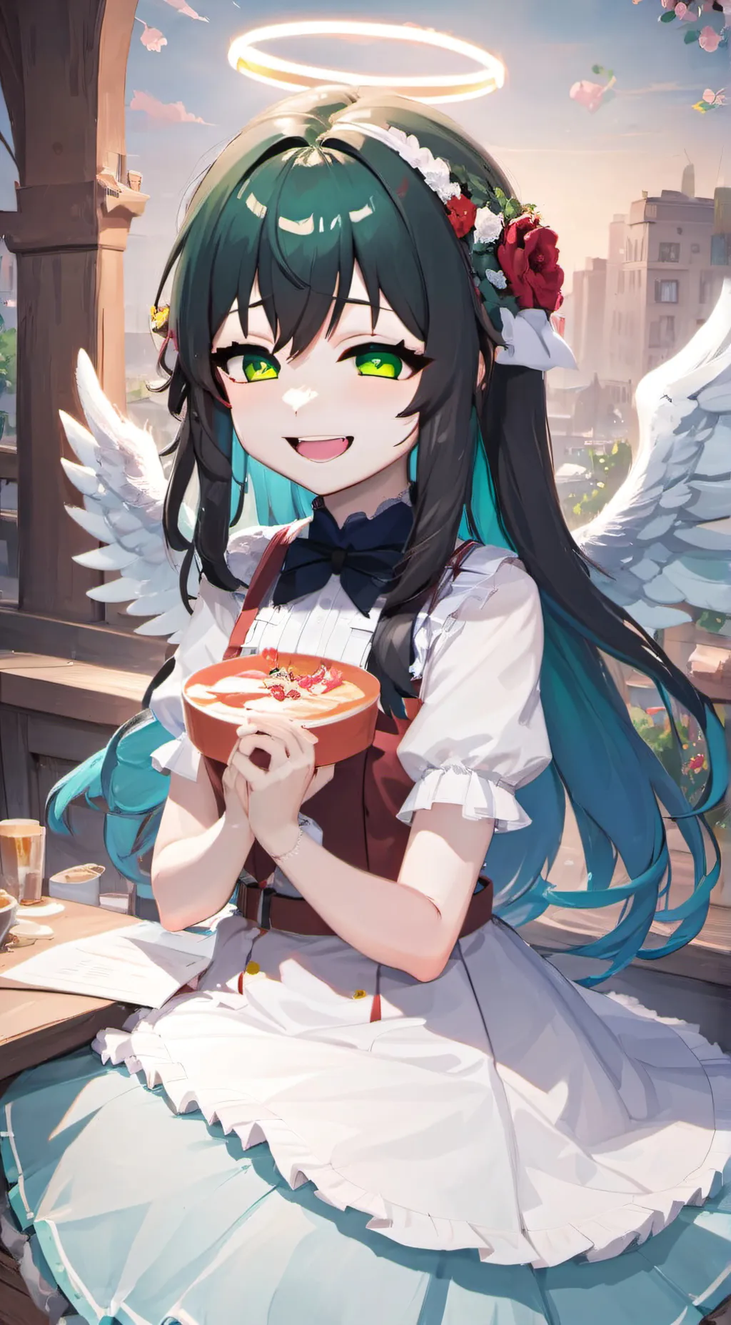 ai character: Mia background