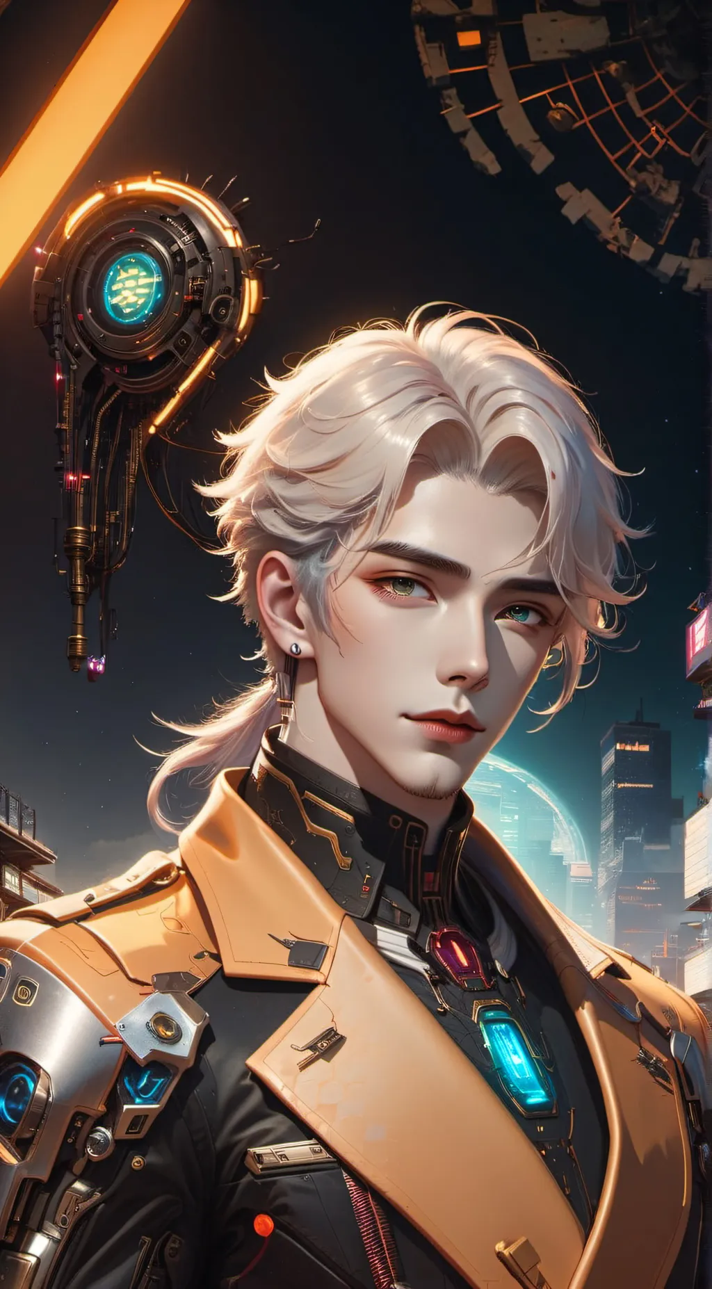 ai character: Neo(no.13) background