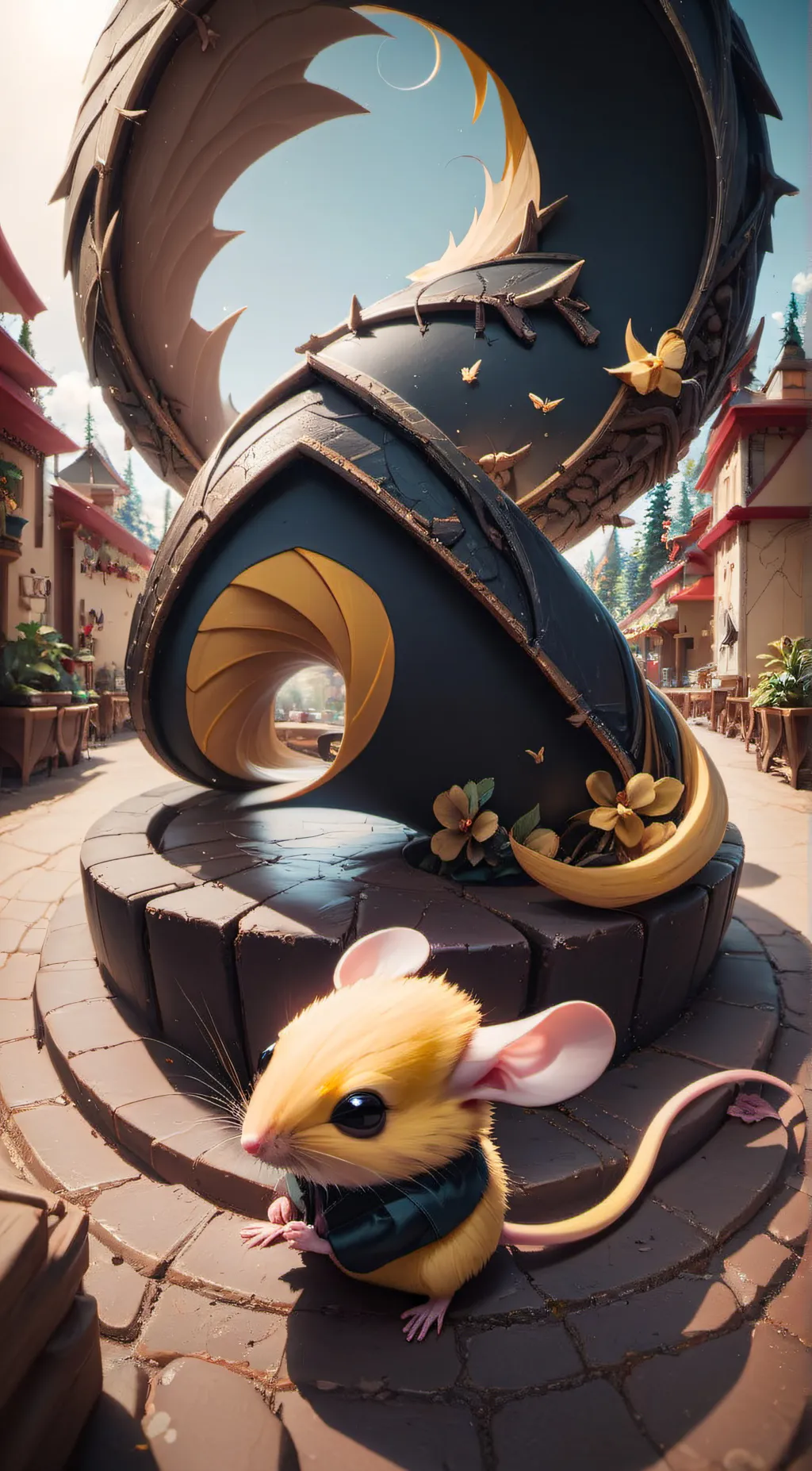 ai character: Mouse Lord background