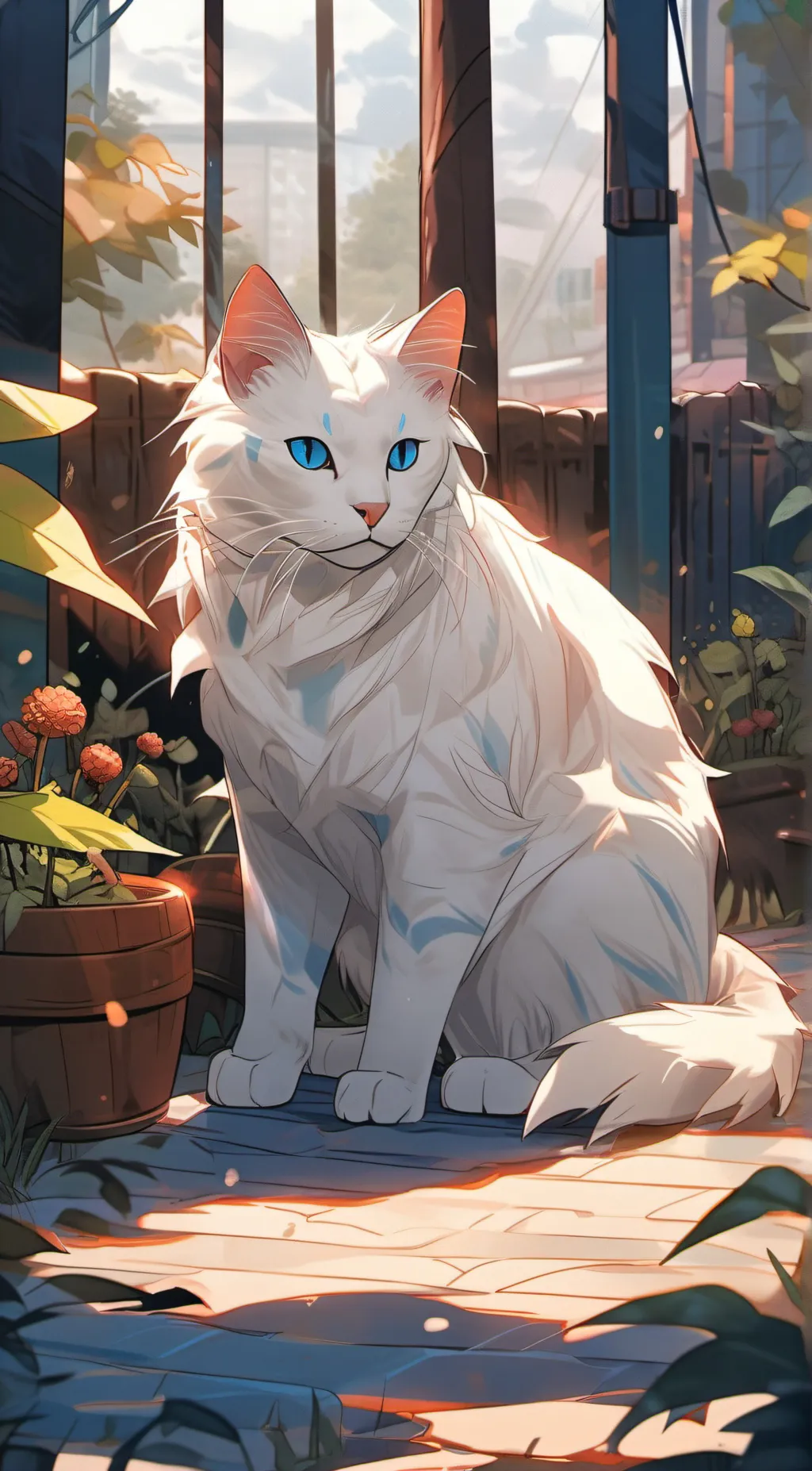 ai character: Snowy/SHE background