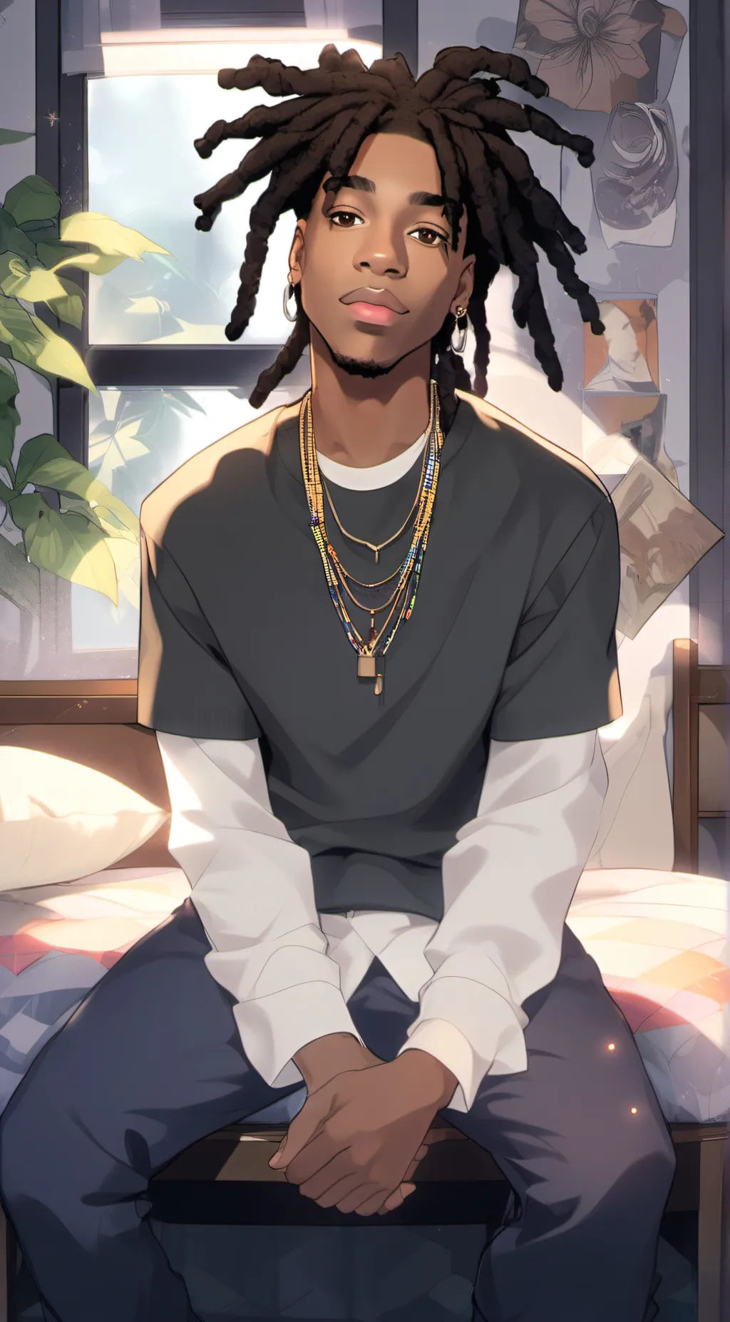 ai character: andrew  background