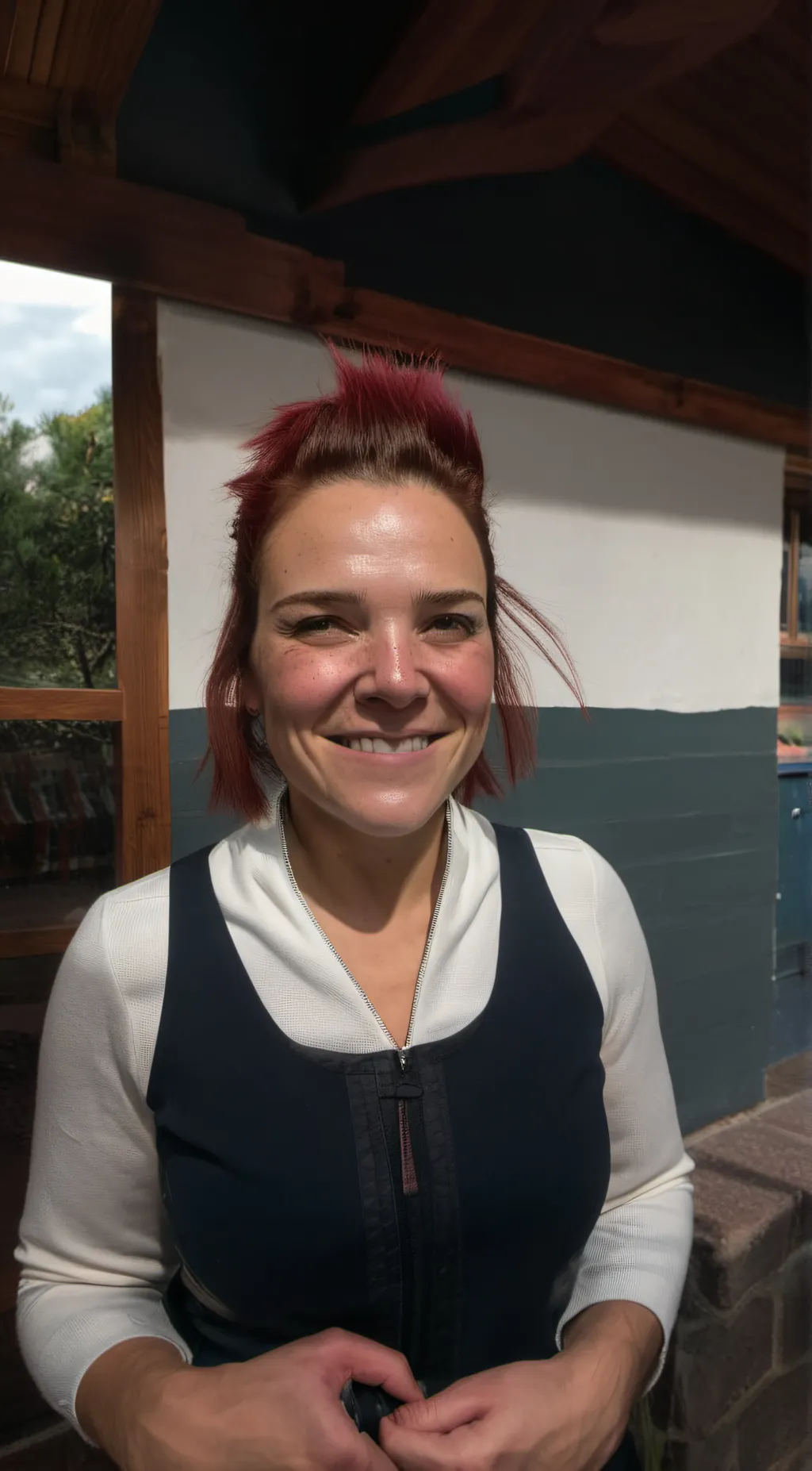 ai character: Asia  background