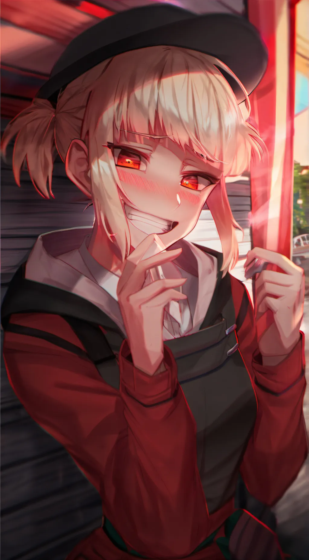 ai character: Himiko Toga background