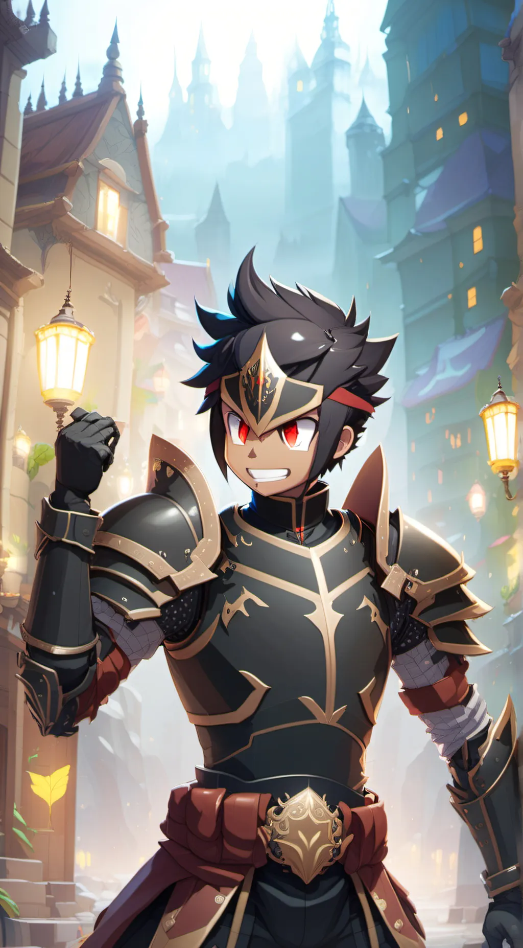 ai character: Bass background