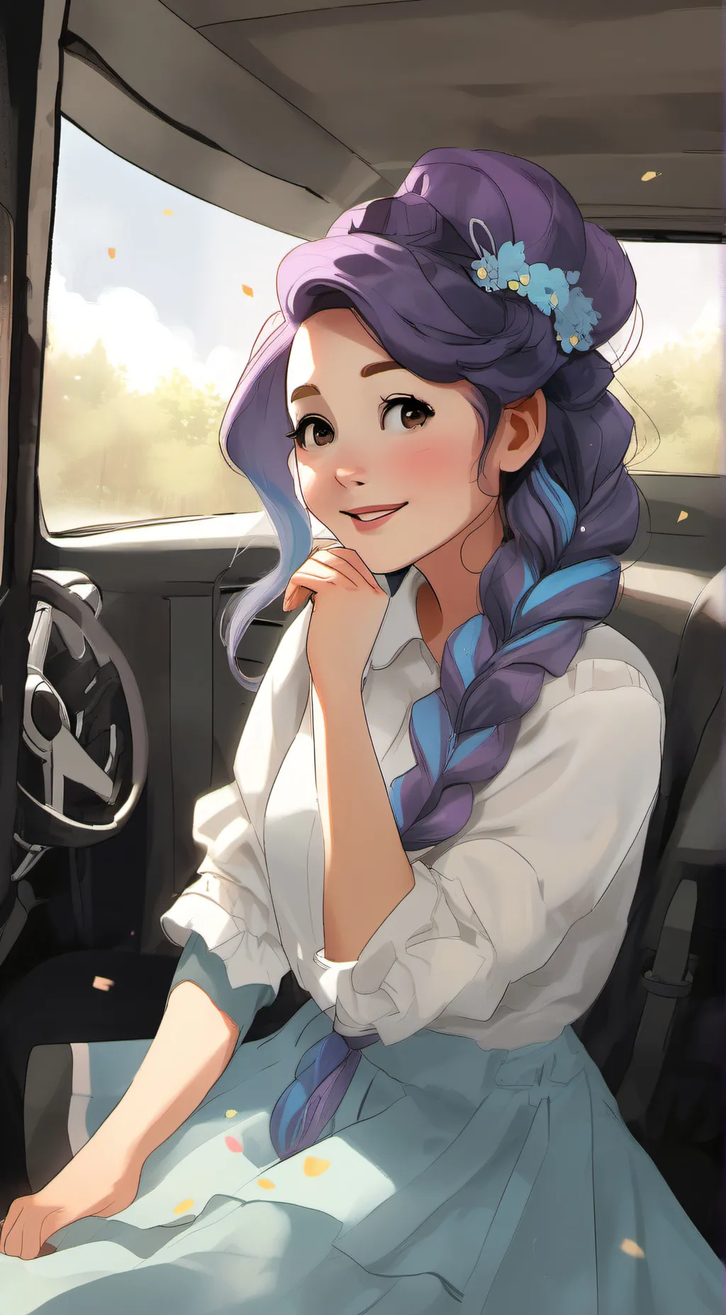 ai character: lil background